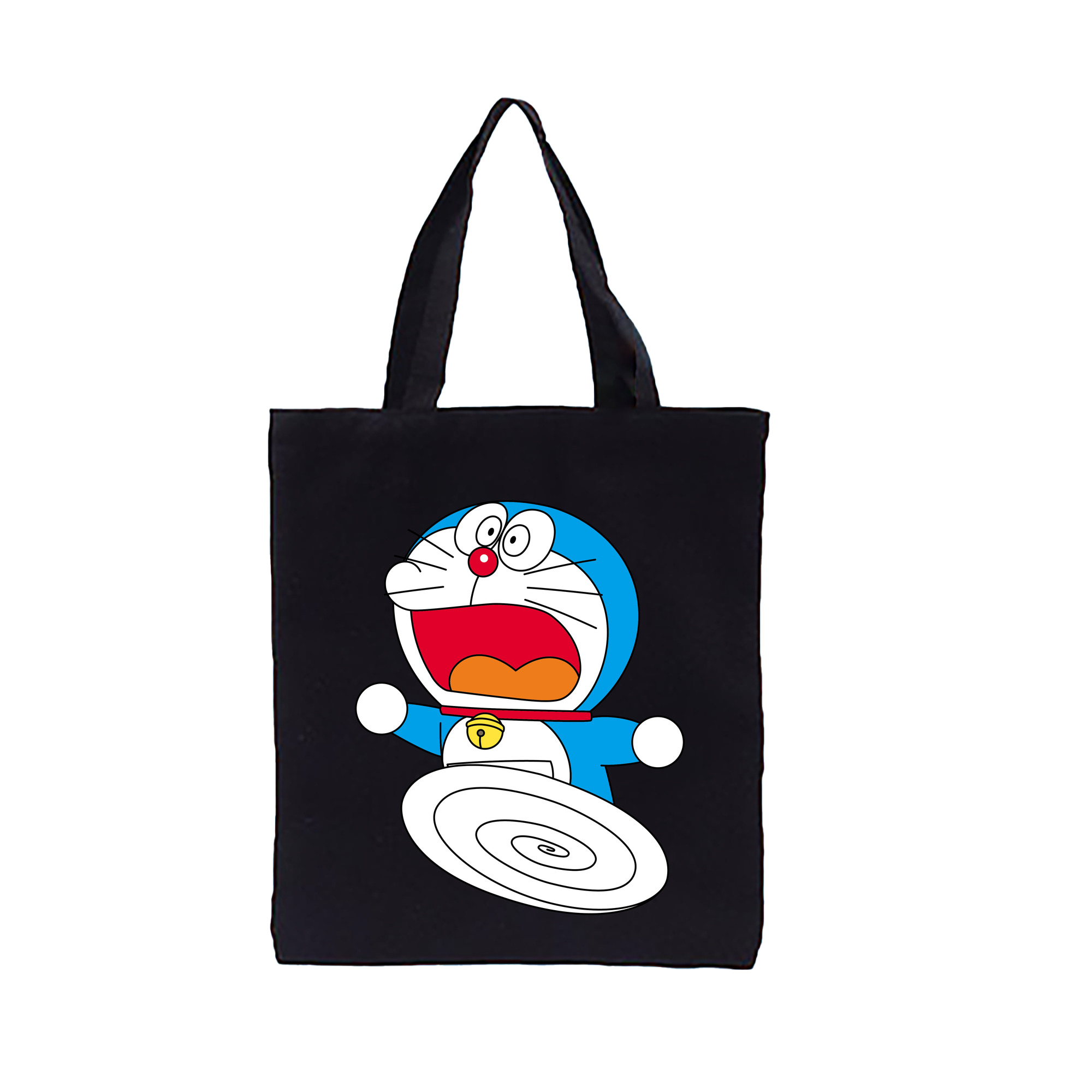 （画像用） ドラえもん Doraemon 縦型キャンバス生地手提げバッグ　トートバッグ