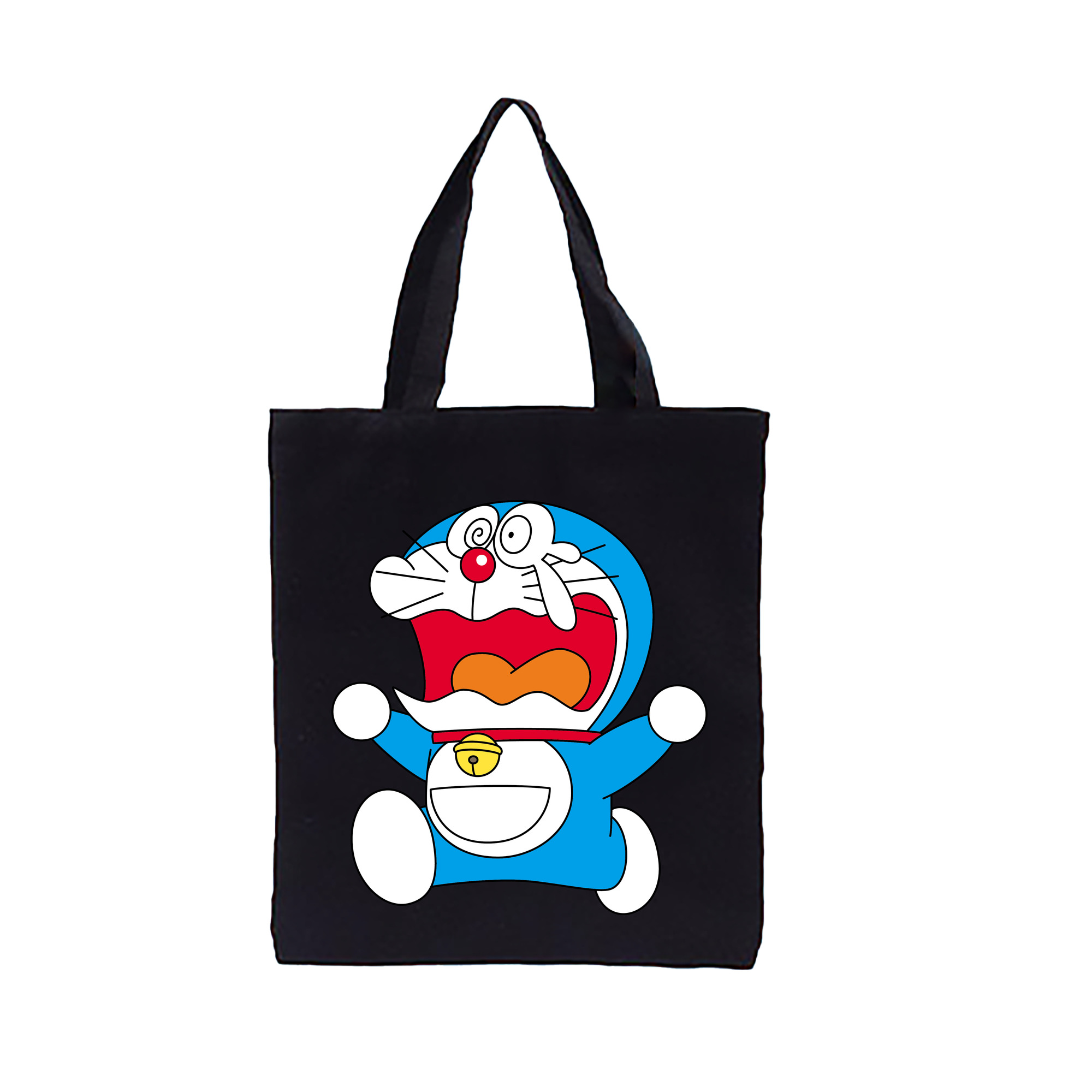 （画像用） ドラえもん Doraemon 縦型キャンバス生地手提げバッグ　トートバッグ