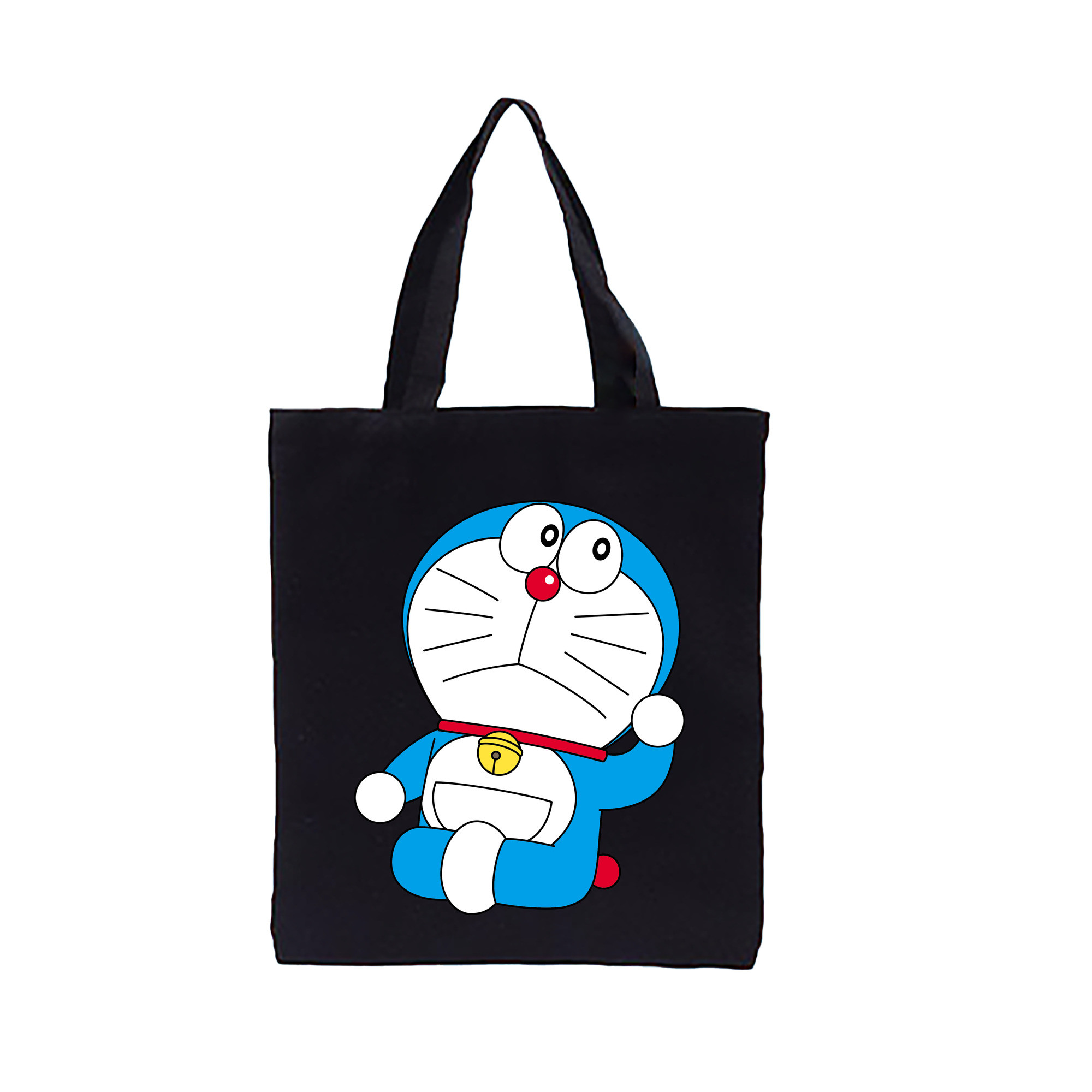 （画像用） ドラえもん Doraemon 縦型キャンバス生地手提げバッグ　トートバッグ