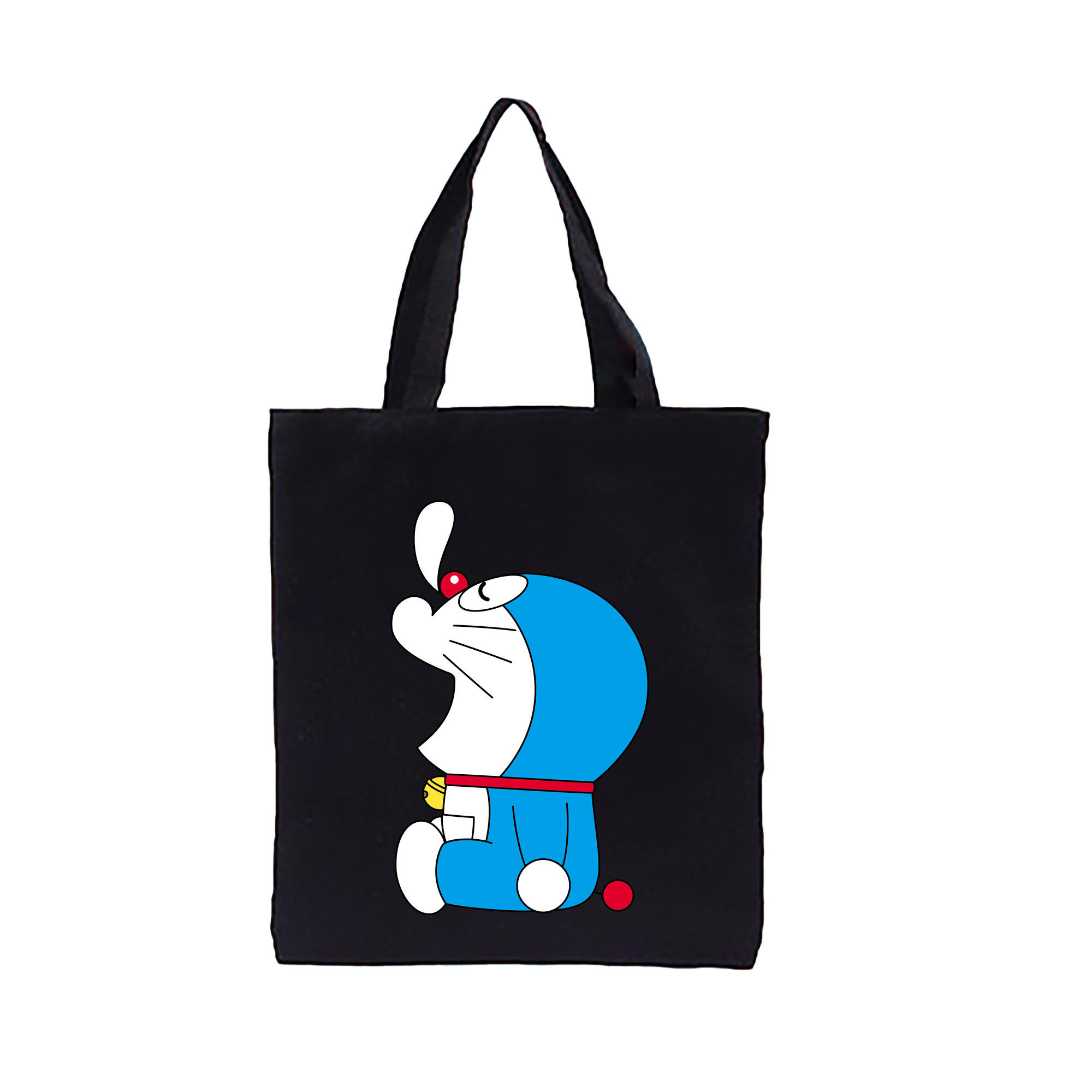 （画像用） ドラえもん Doraemon 縦型キャンバス生地手提げバッグ　トートバッグ