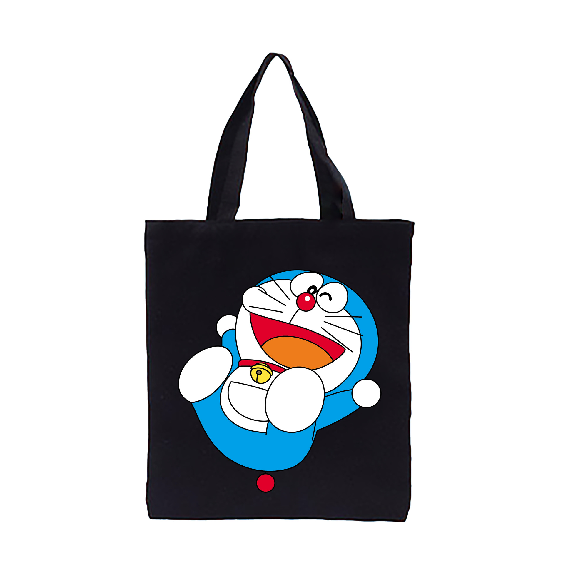 （画像用） ドラえもん Doraemon 縦型キャンバス生地手提げバッグ　トートバッグ