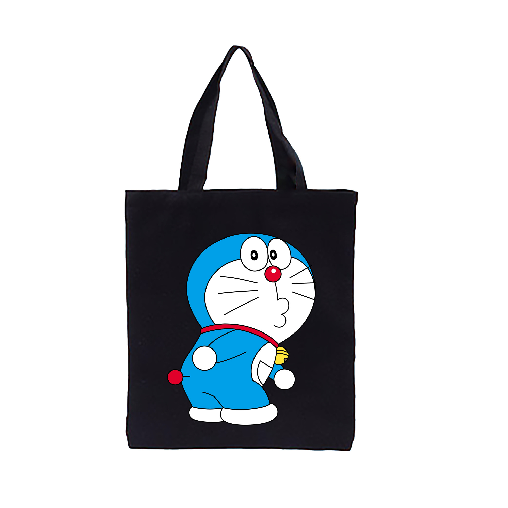 （画像用） ドラえもん Doraemon 縦型キャンバス生地手提げバッグ　トートバッグ