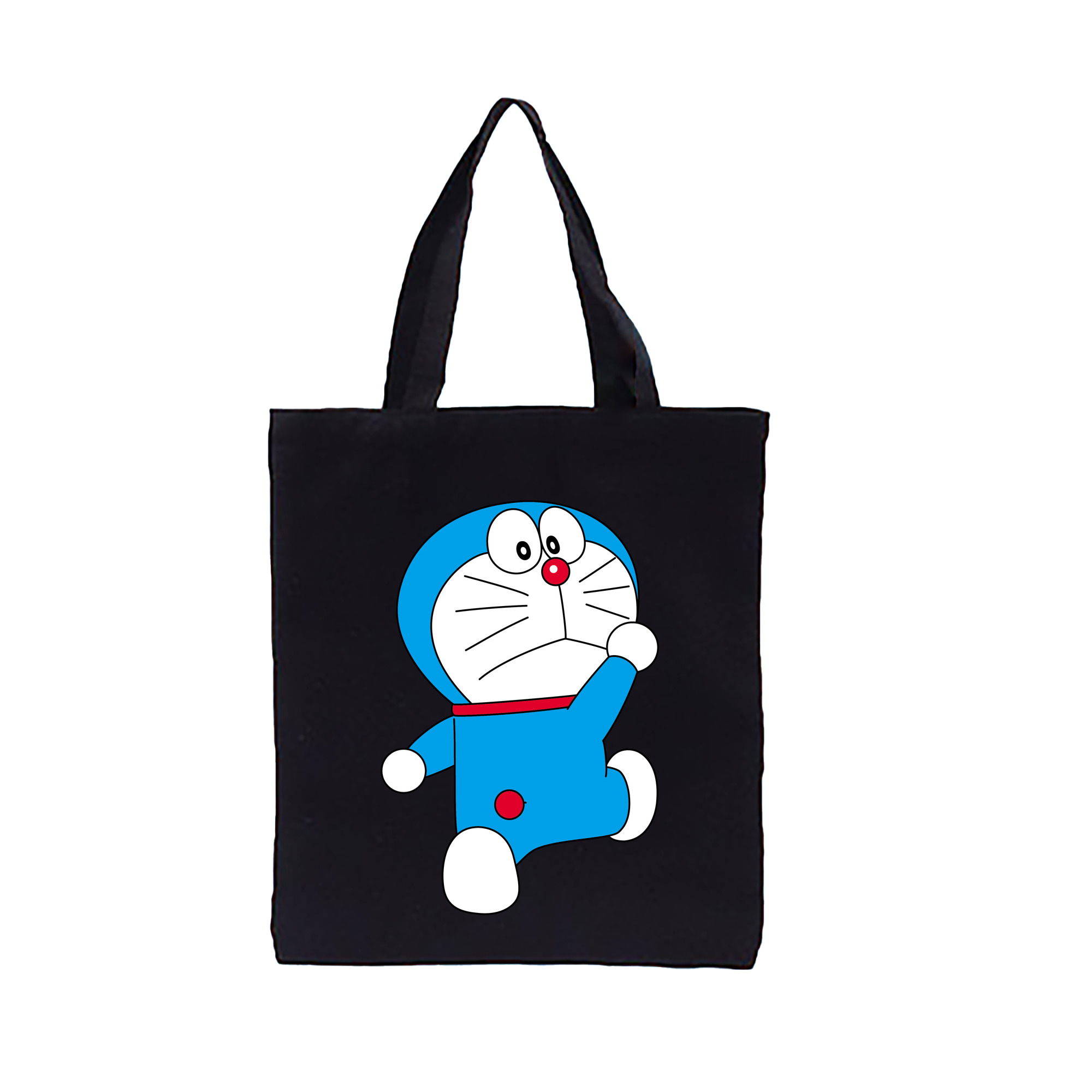 （画像用） ドラえもん Doraemon 縦型キャンバス生地手提げバッグ　トートバッグ