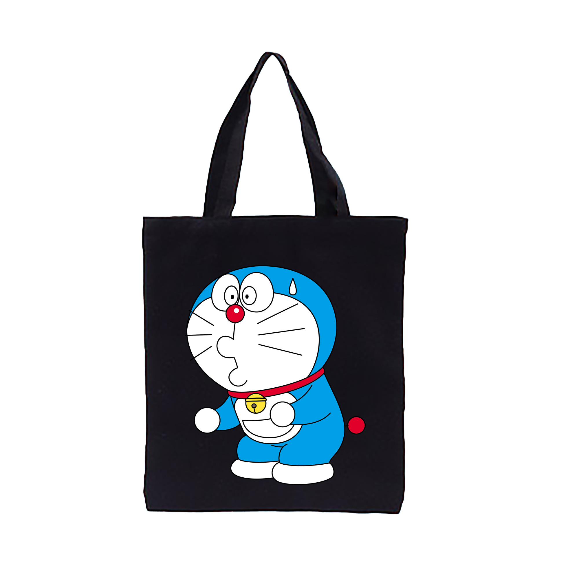 （画像用） ドラえもん Doraemon 縦型キャンバス生地手提げバッグ　トートバッグ