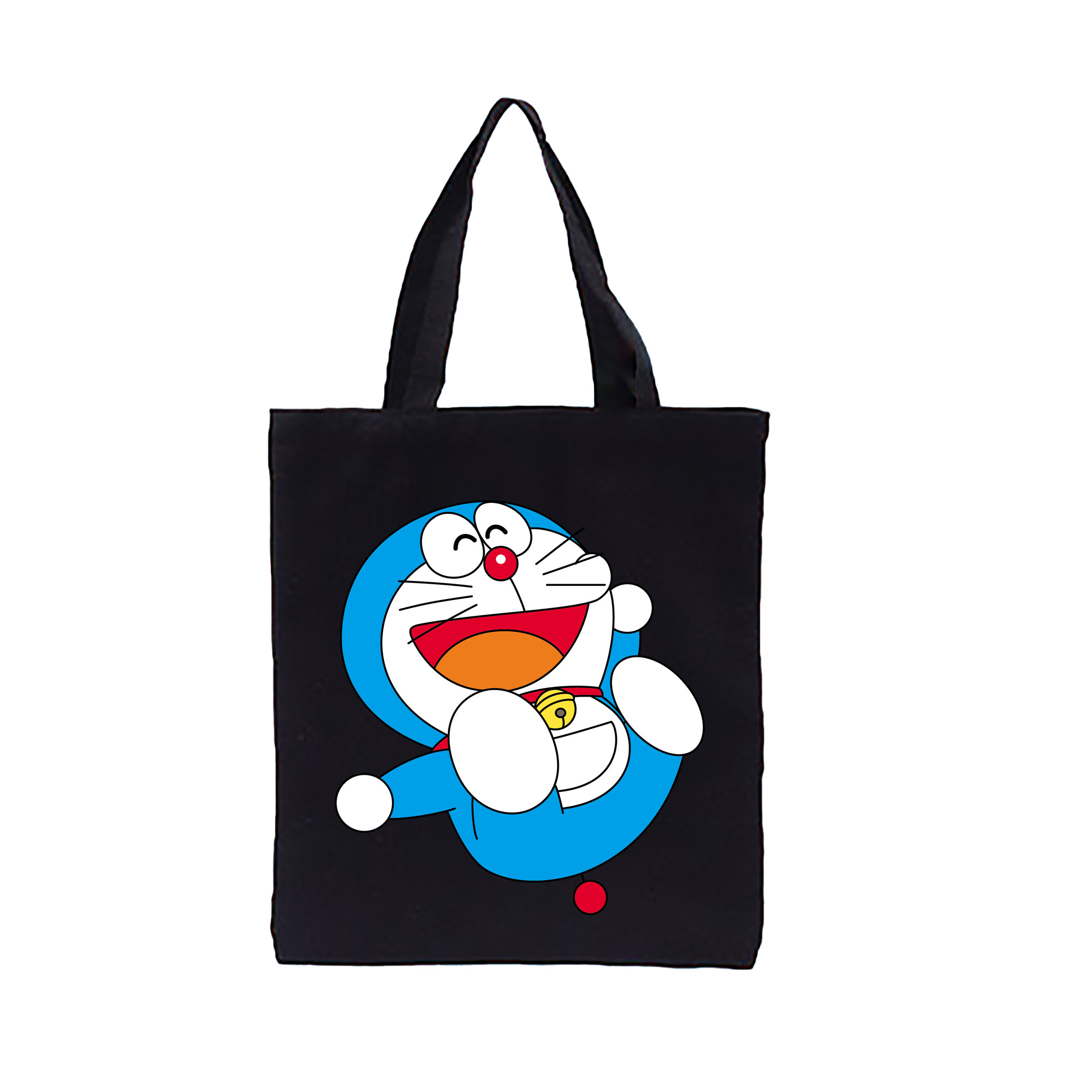 （画像用） ドラえもん Doraemon 縦型キャンバス生地手提げバッグ　トートバッグ