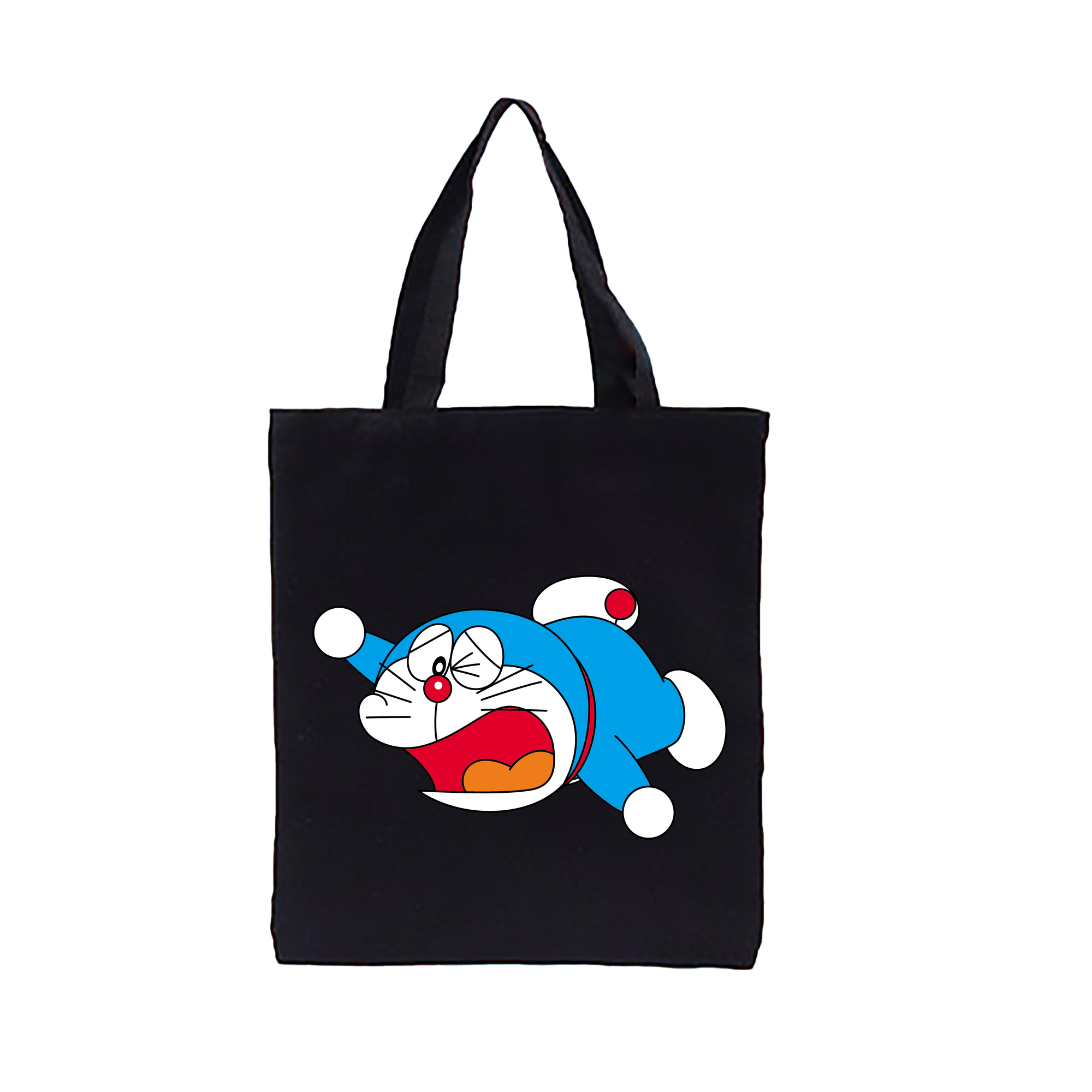 （画像用） ドラえもん Doraemon 縦型キャンバス生地手提げバッグ　トートバッグ