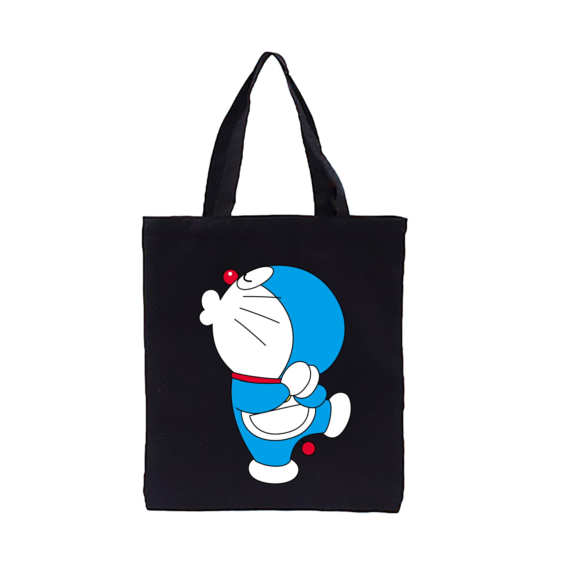 （画像用） ドラえもん Doraemon 縦型キャンバス生地手提げバッグ　トートバッグ