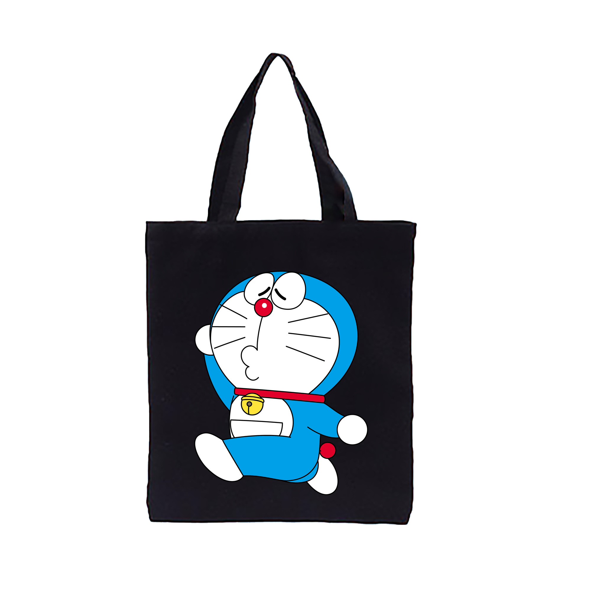 （画像用） ドラえもん Doraemon 縦型キャンバス生地手提げバッグ　トートバッグ