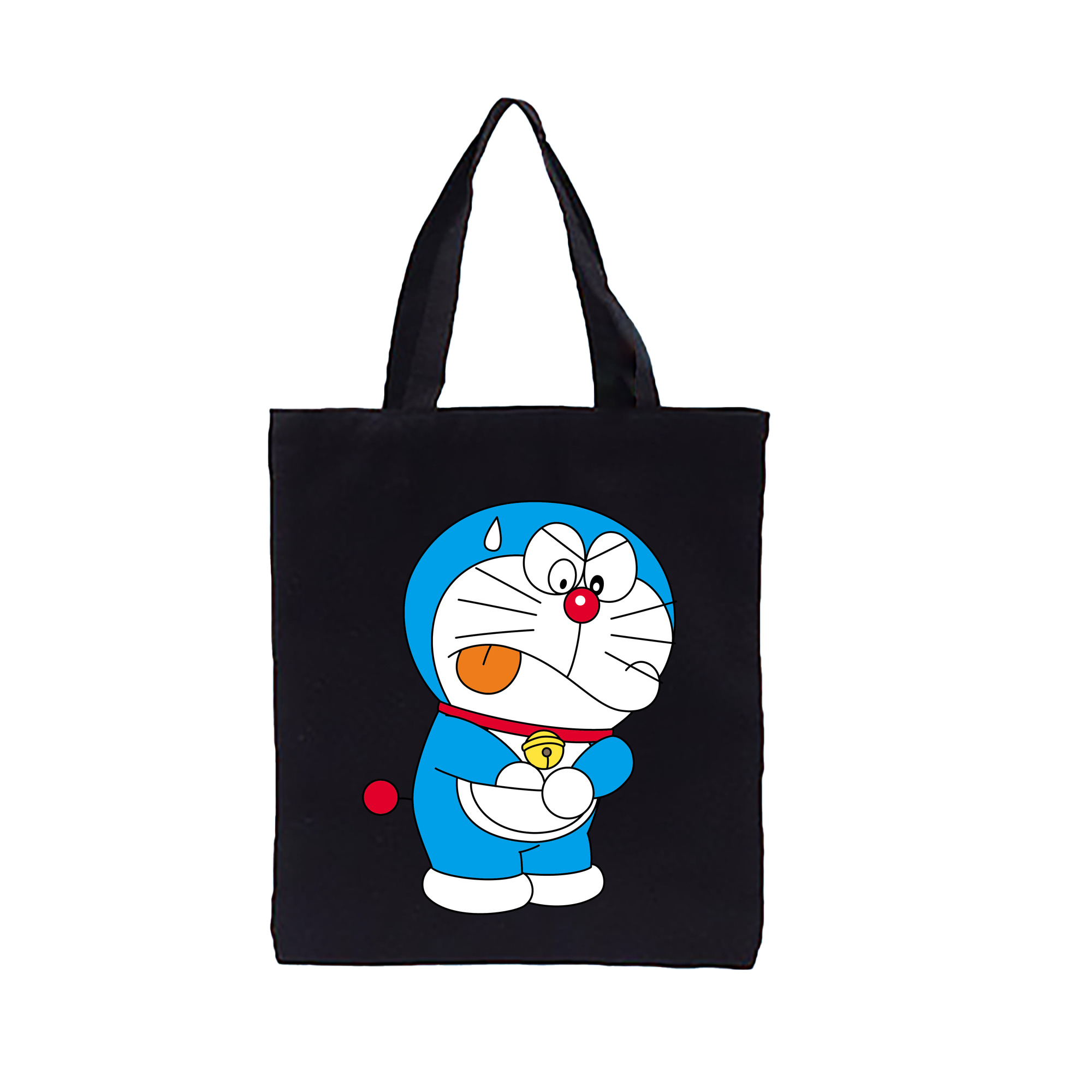 （画像用） ドラえもん Doraemon 縦型キャンバス生地手提げバッグ　トートバッグ