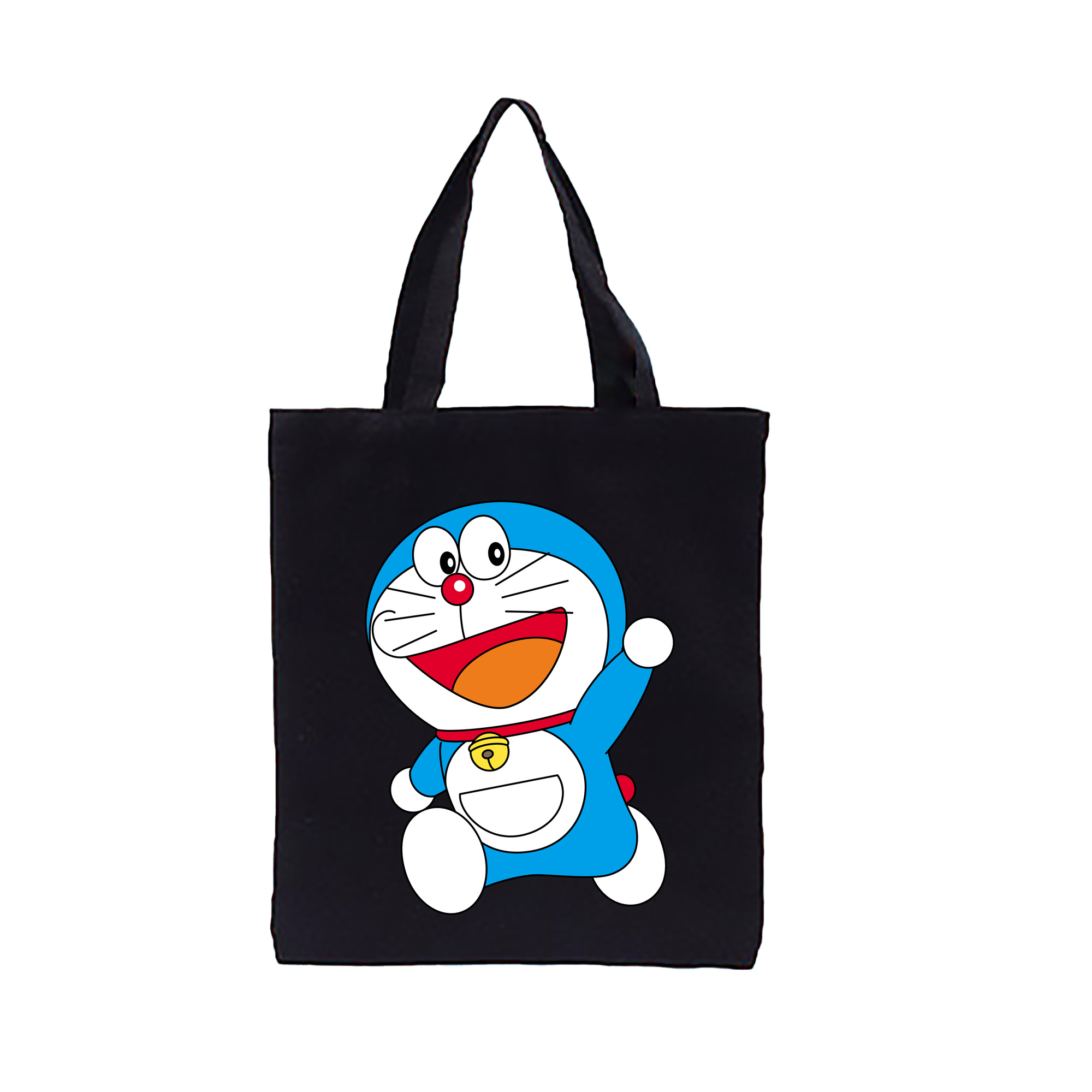 （画像用） ドラえもん Doraemon 縦型キャンバス生地手提げバッグ　トートバッグ