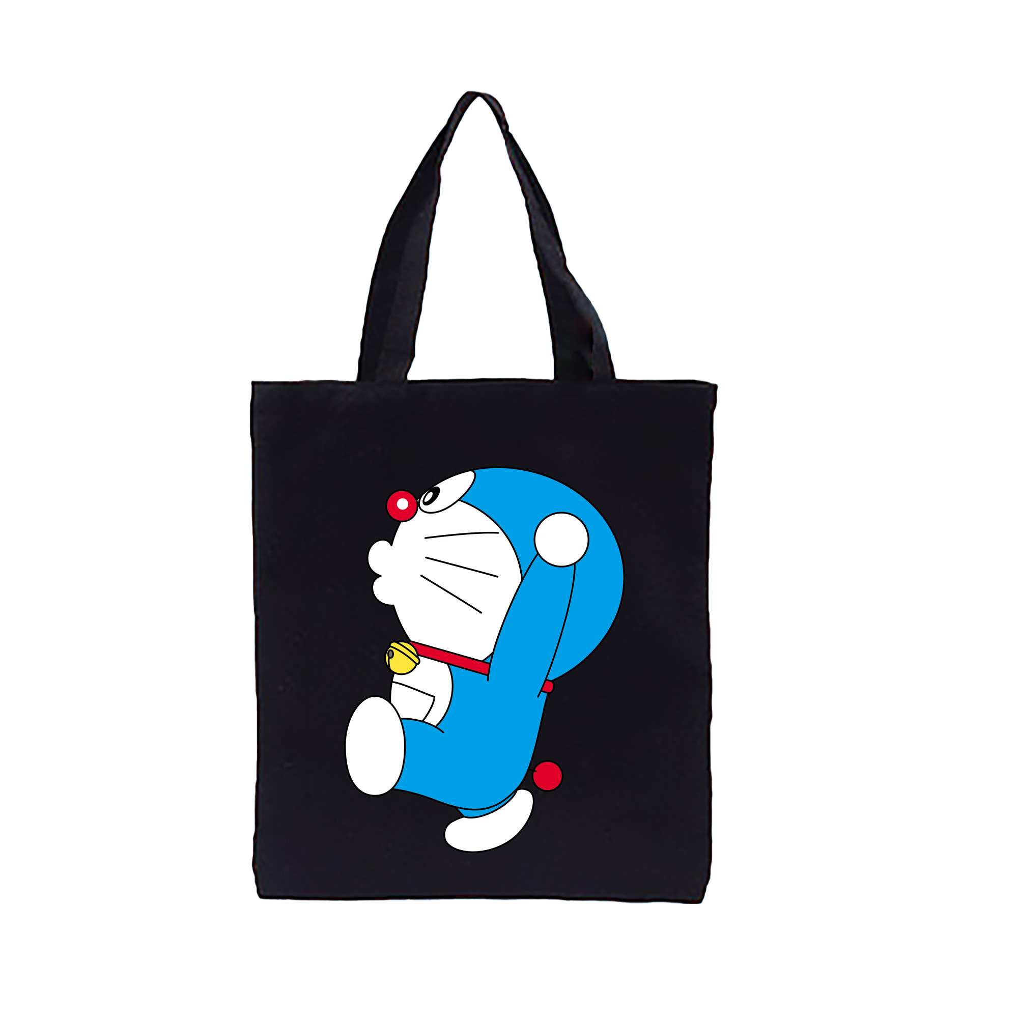 （画像用） ドラえもん Doraemon 縦型キャンバス生地手提げバッグ　トートバッグ