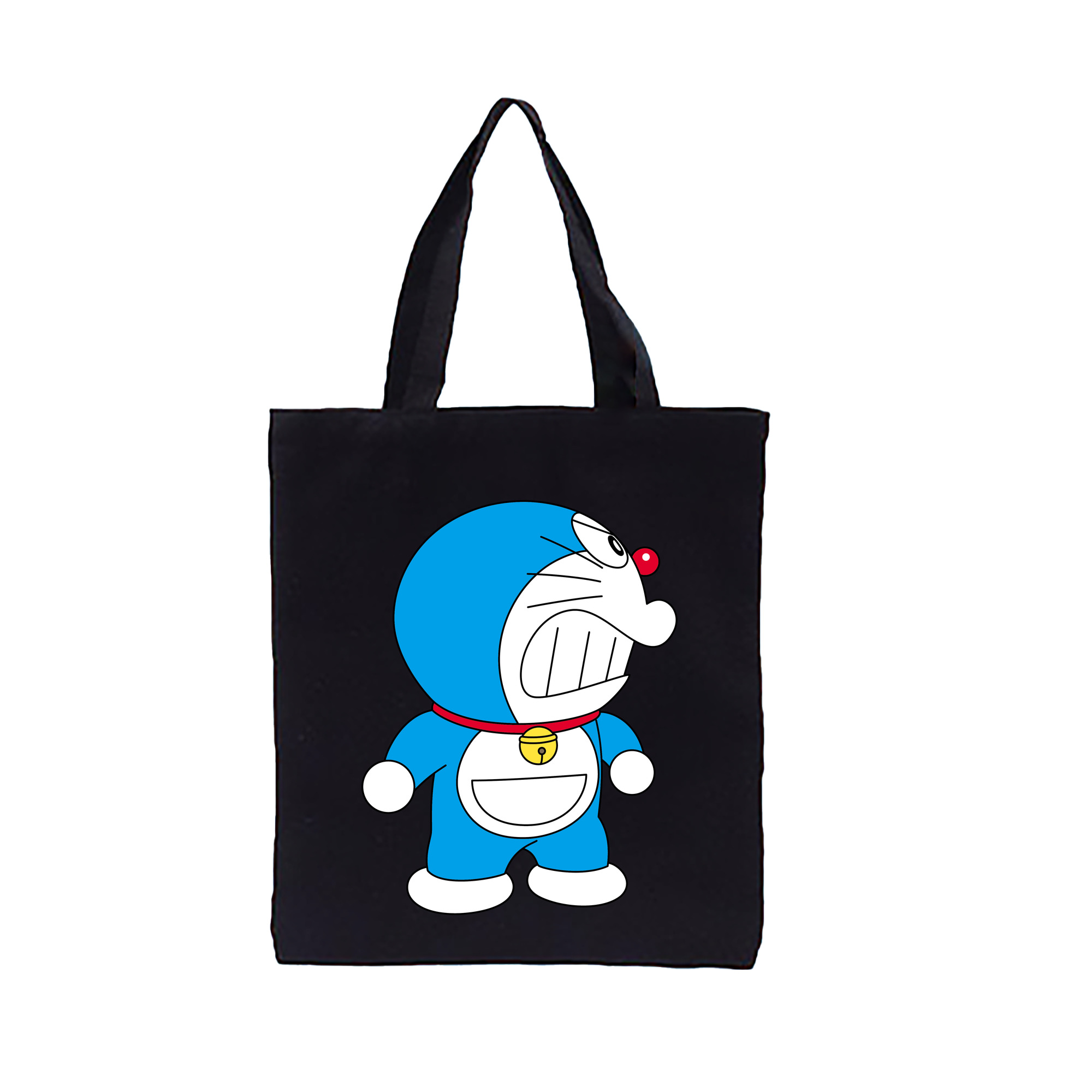 （画像用） ドラえもん Doraemon 縦型キャンバス生地手提げバッグ　トートバッグ