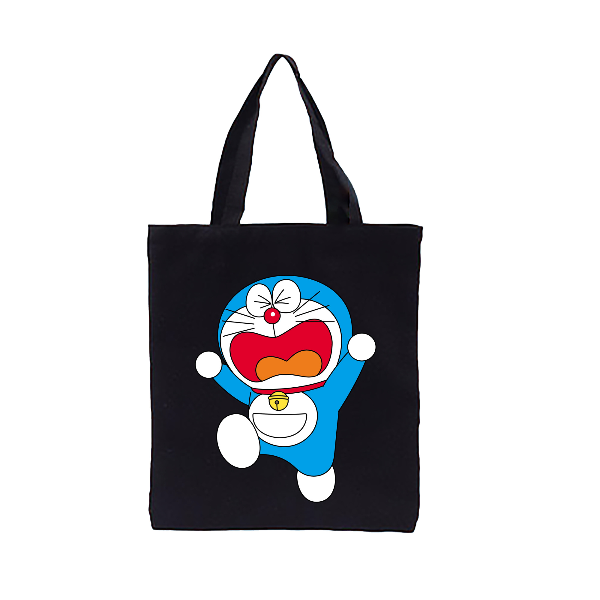 （画像用） ドラえもん Doraemon 縦型キャンバス生地手提げバッグ　トートバッグ