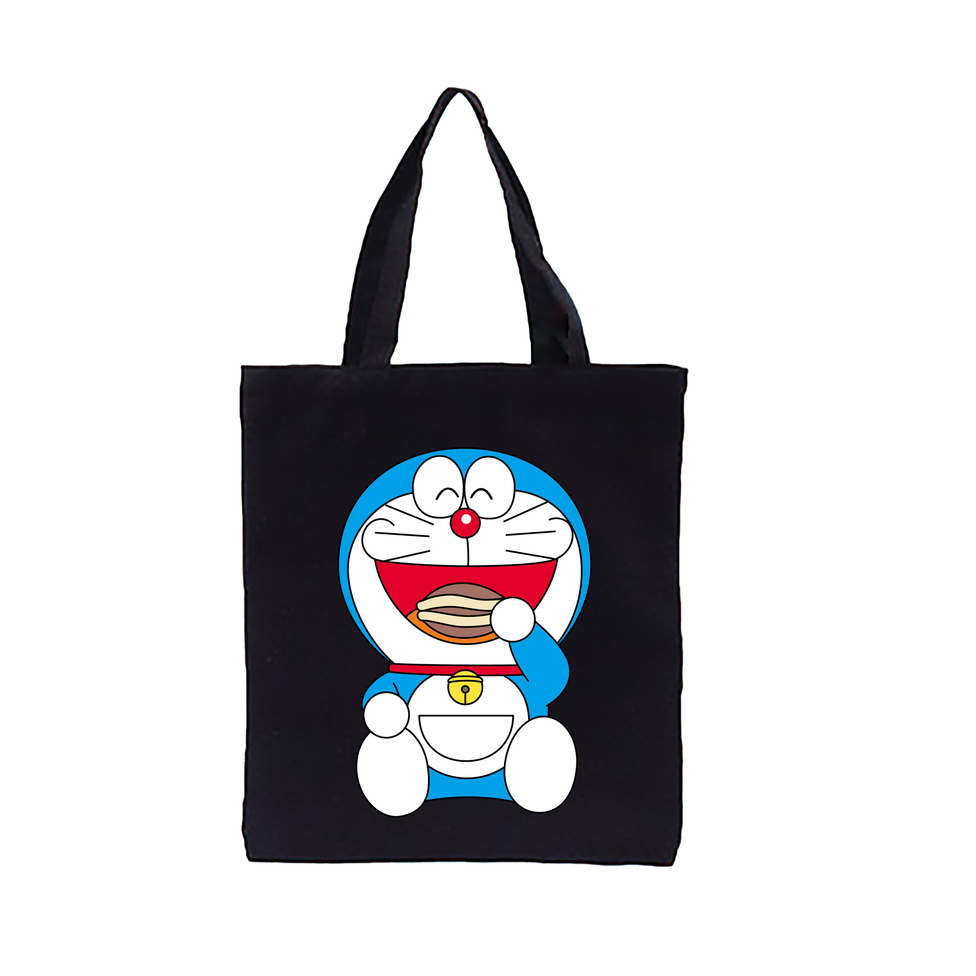 （画像用） ドラえもん Doraemon 縦型キャンバス生地手提げバッグ　トートバッグ