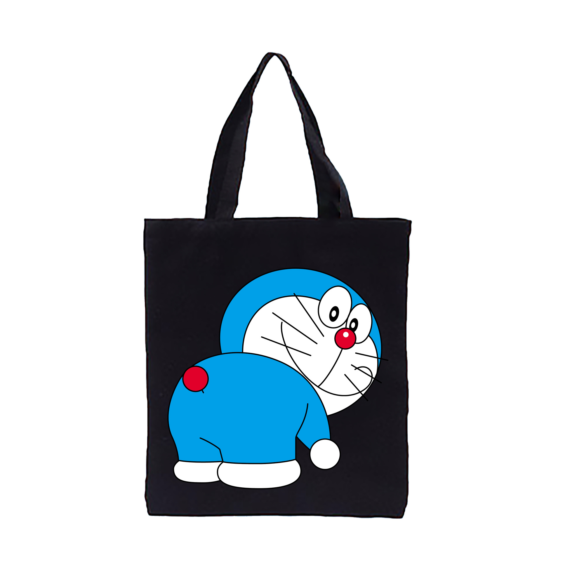 （画像用） ドラえもん Doraemon 縦型キャンバス生地手提げバッグ　トートバッグ