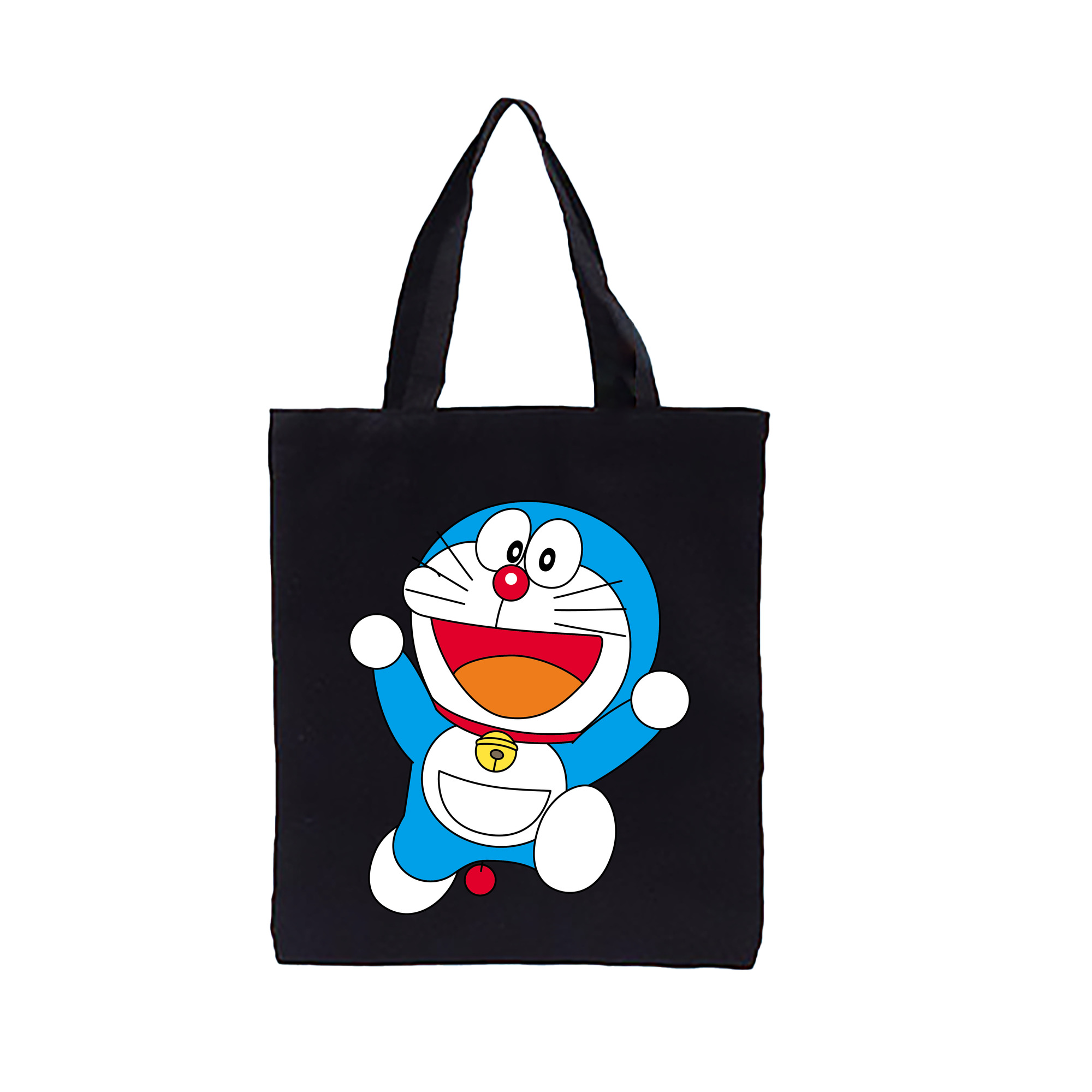 （画像用） ドラえもん Doraemon 縦型キャンバス生地手提げバッグ　トートバッグ