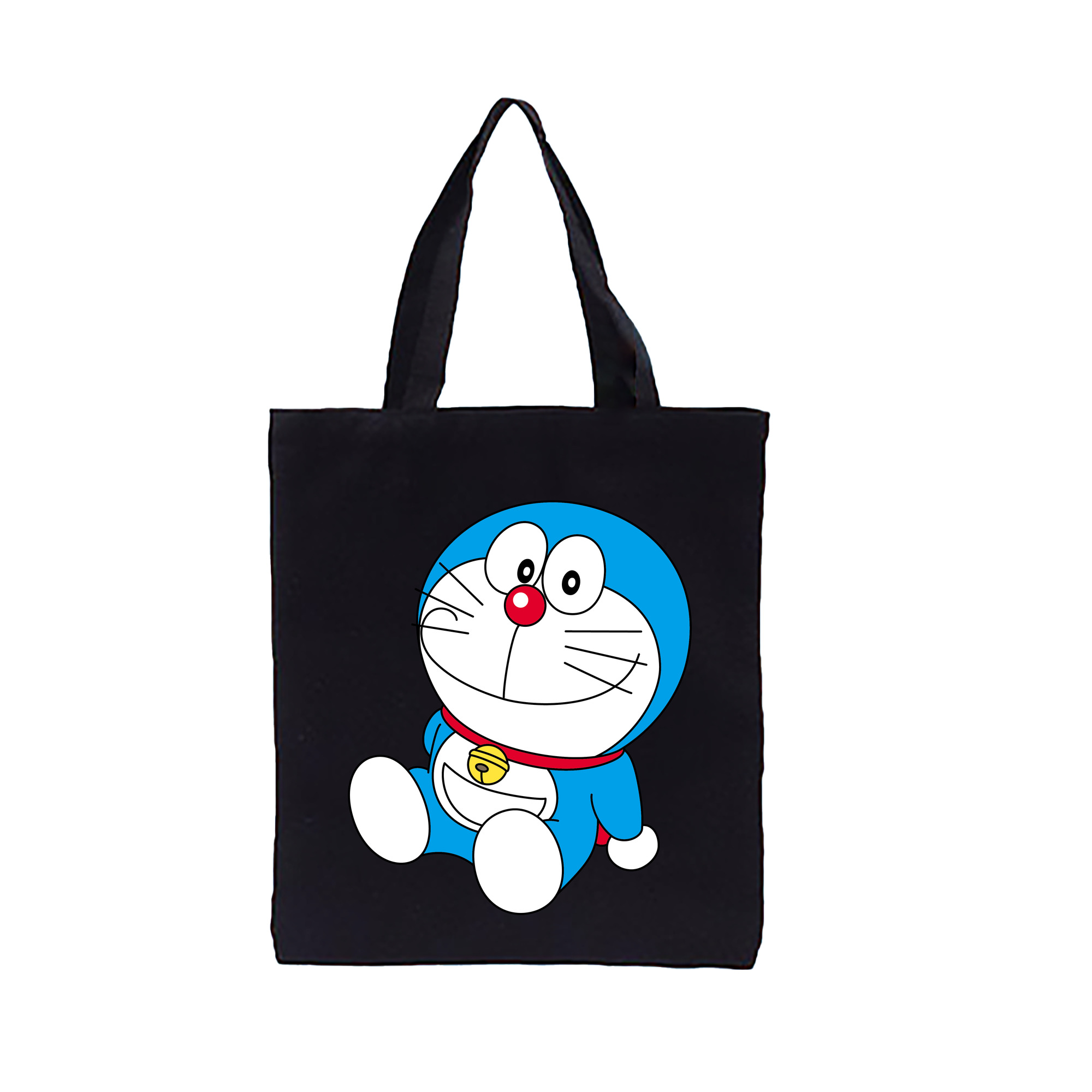 （画像用） ドラえもん Doraemon 縦型キャンバス生地手提げバッグ　トートバッグ