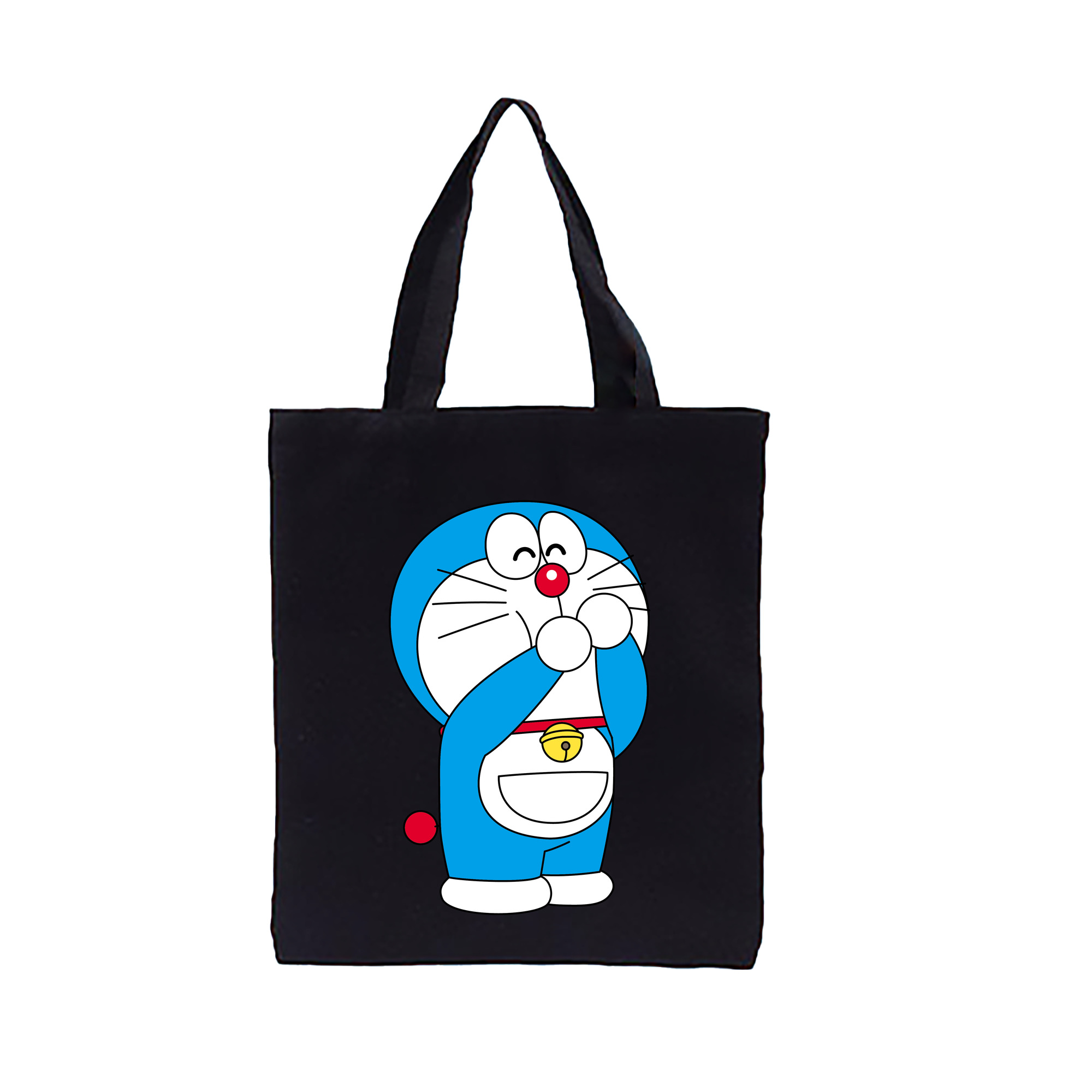 （画像用） ドラえもん Doraemon 縦型キャンバス生地手提げバッグ　トートバッグ