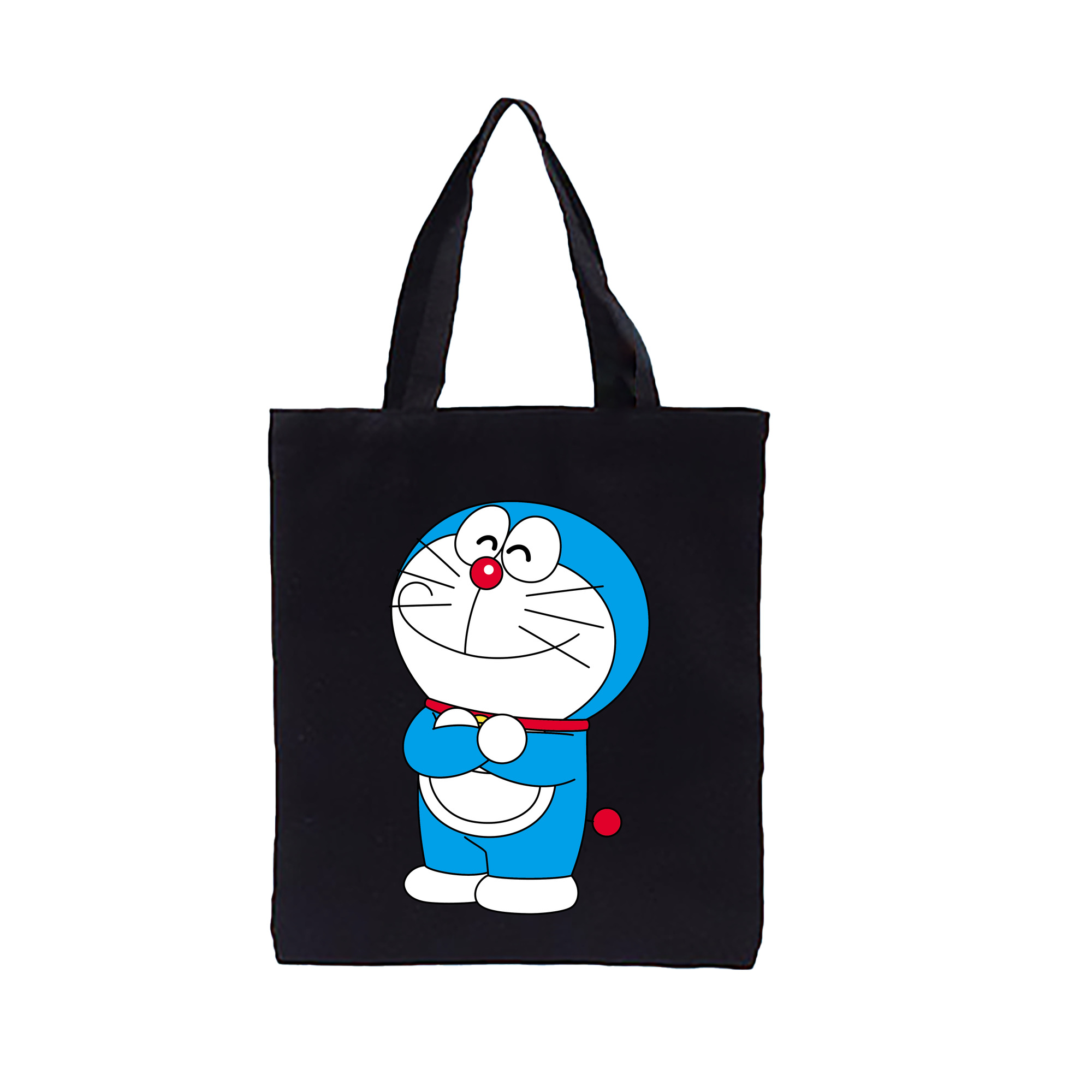 （画像用） ドラえもん Doraemon 縦型キャンバス生地手提げバッグ　トートバッグ