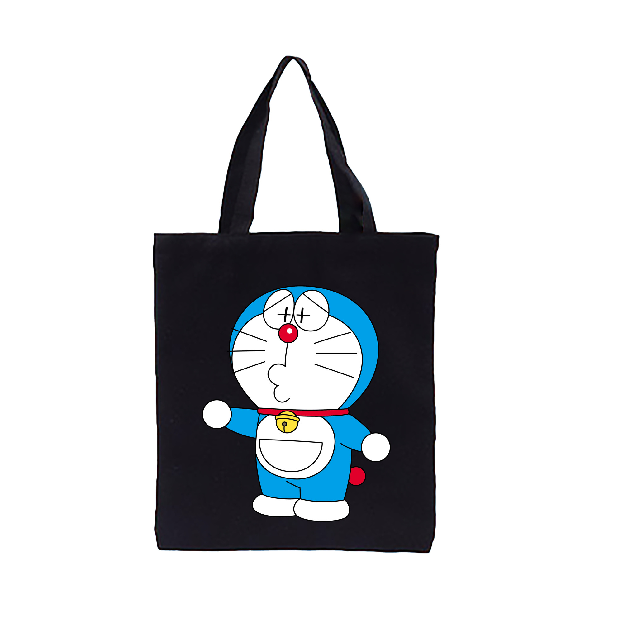 （画像用） ドラえもん Doraemon 縦型キャンバス生地手提げバッグ　トートバッグ