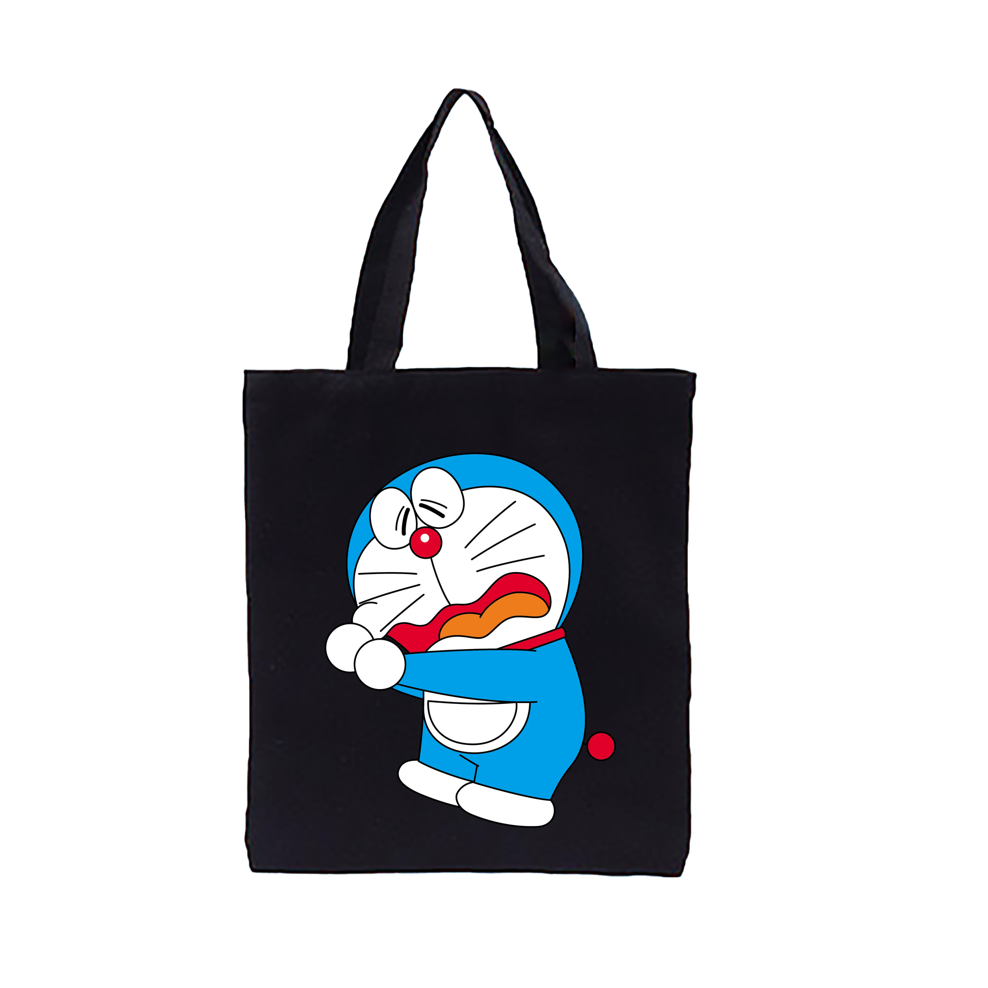 （画像用） ドラえもん Doraemon 縦型キャンバス生地手提げバッグ　トートバッグ
