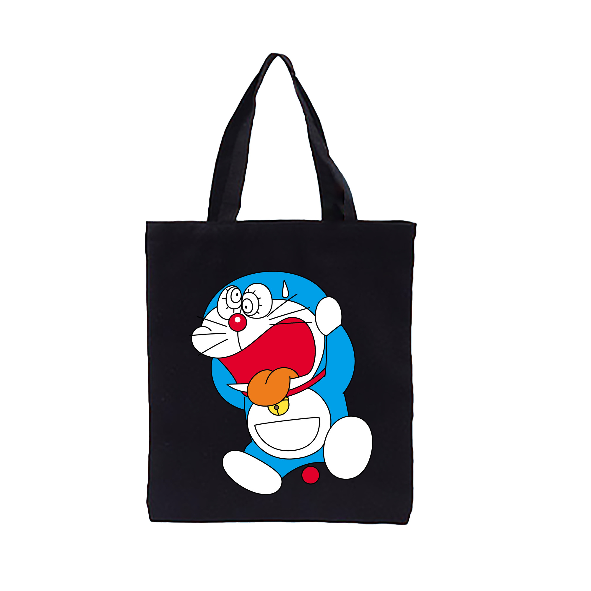 （画像用） ドラえもん Doraemon 縦型キャンバス生地手提げバッグ　トートバッグ