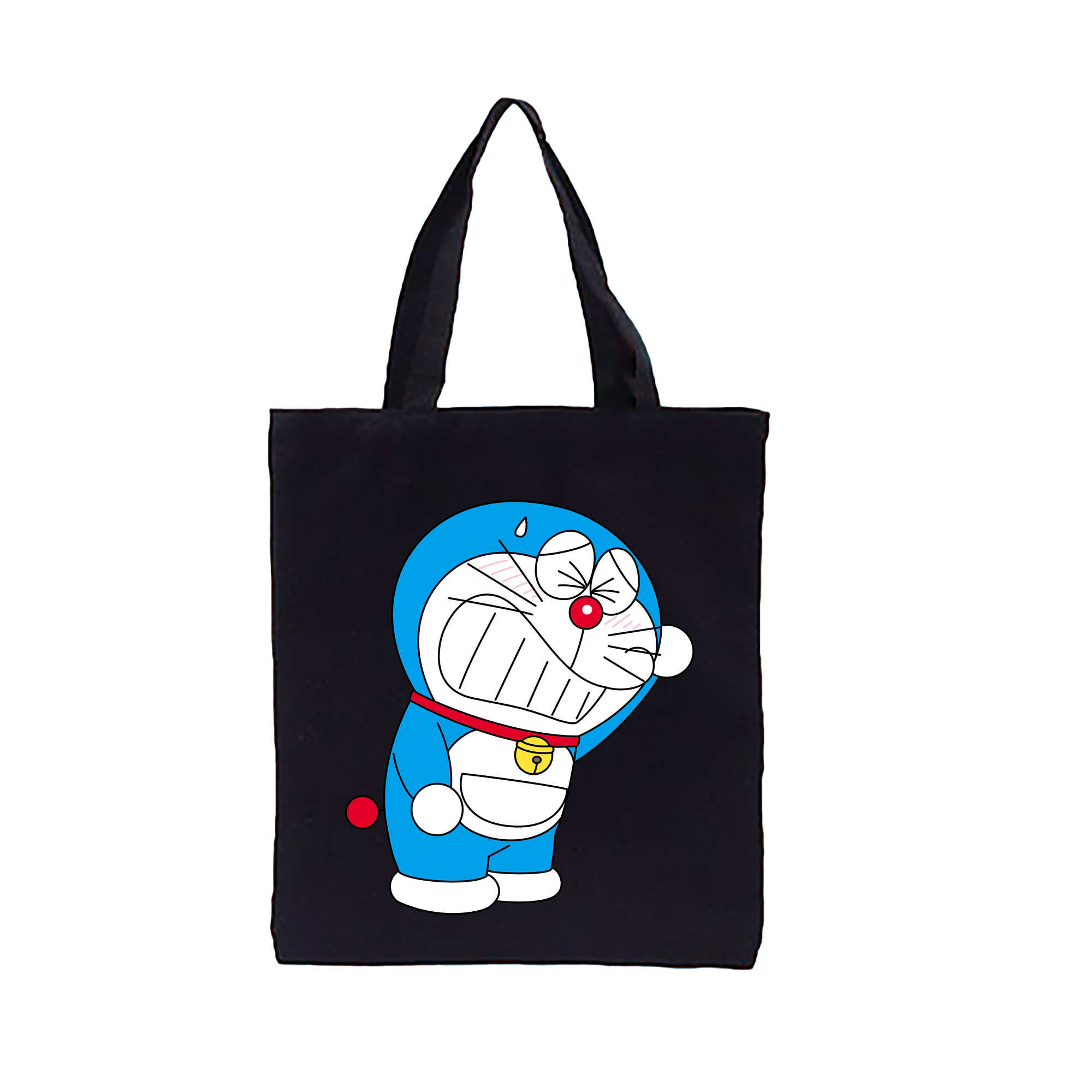 （画像用） ドラえもん Doraemon 縦型キャンバス生地手提げバッグ　トートバッグ