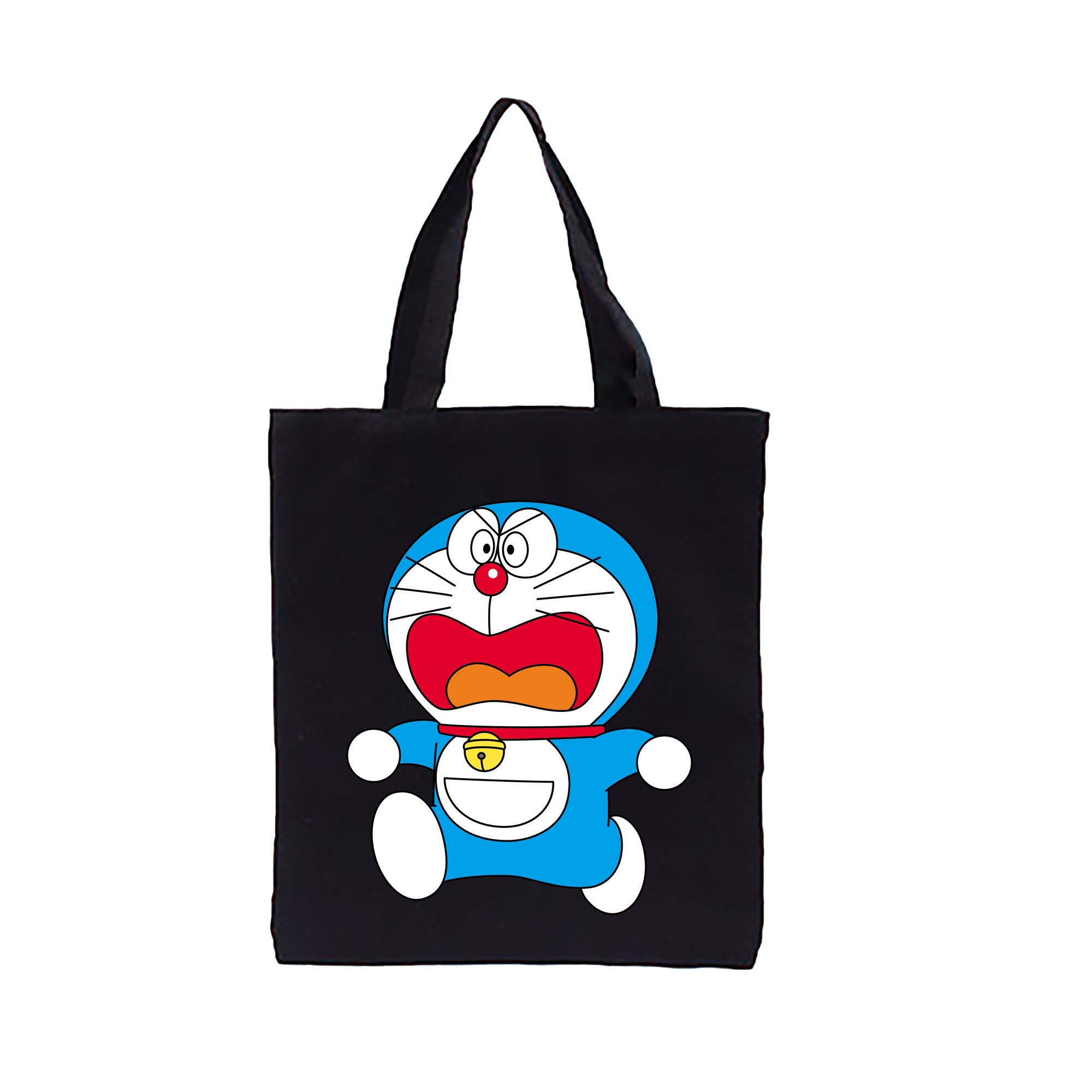 （画像用） ドラえもん Doraemon 縦型キャンバス生地手提げバッグ　トートバッグ