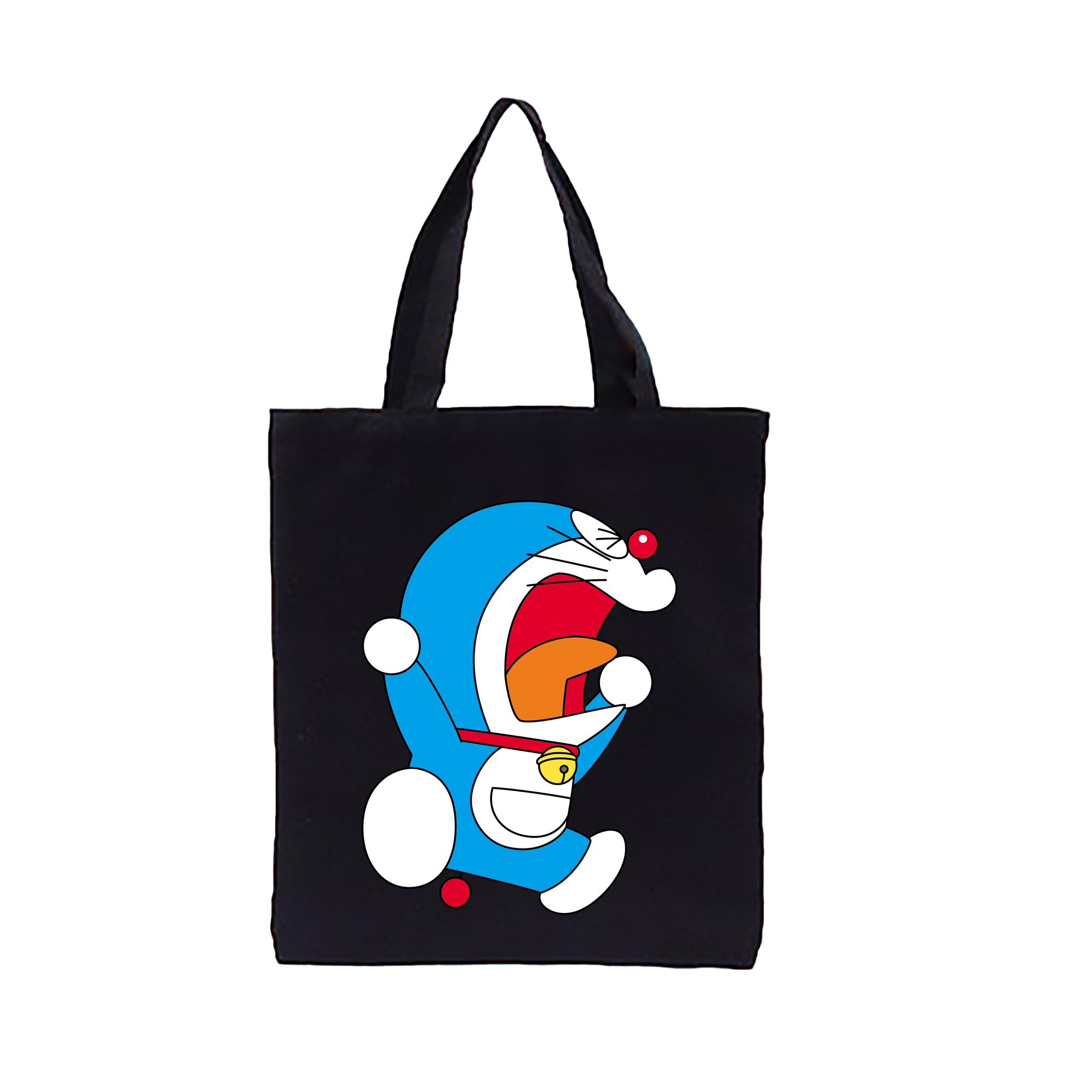 （画像用） ドラえもん Doraemon 縦型キャンバス生地手提げバッグ　トートバッグ