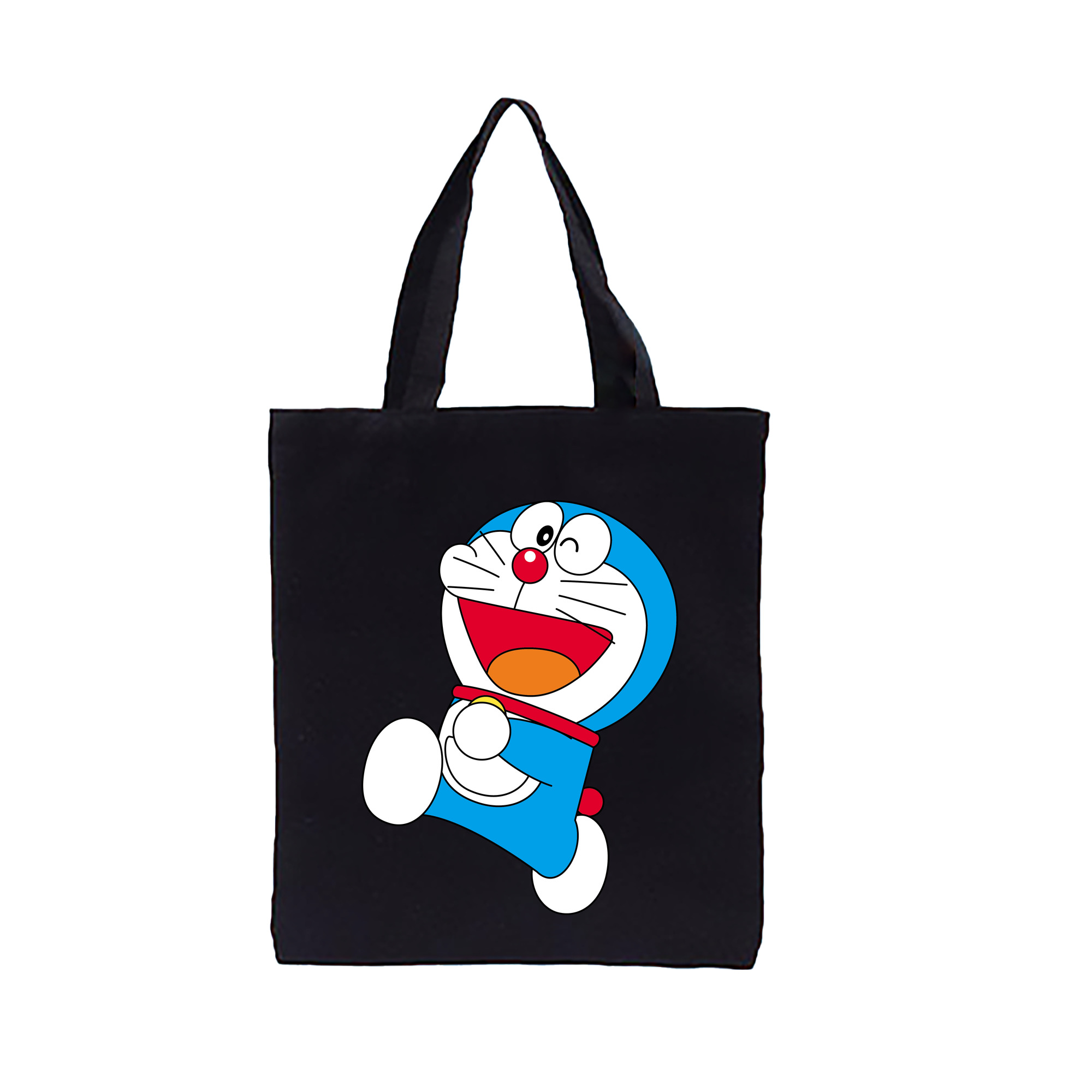 （画像用） ドラえもん Doraemon 縦型キャンバス生地手提げバッグ　トートバッグ