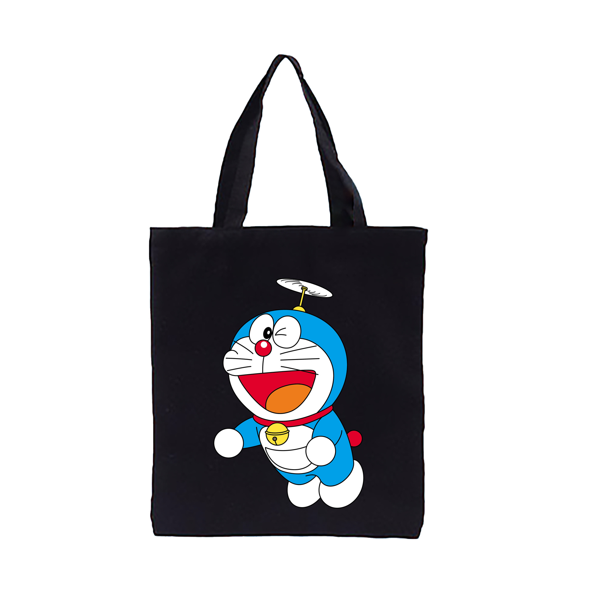 （画像用） ドラえもん Doraemon 縦型キャンバス生地手提げバッグ　トートバッグ