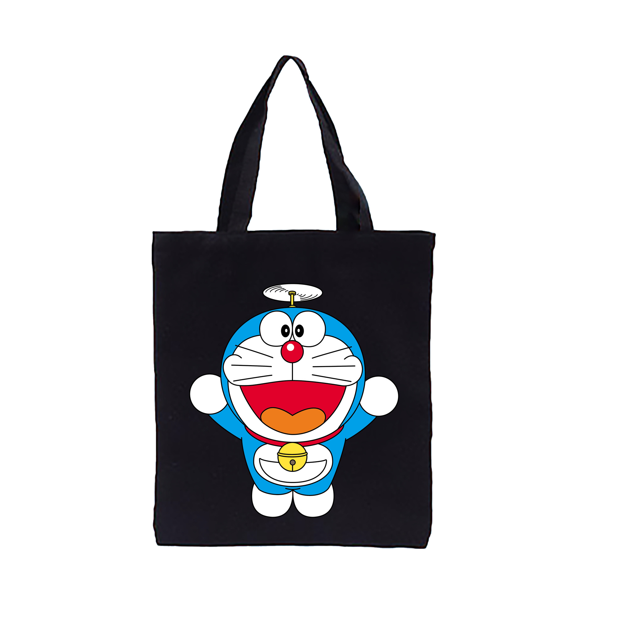 （画像用） ドラえもん Doraemon 縦型キャンバス生地手提げバッグ　トートバッグ
