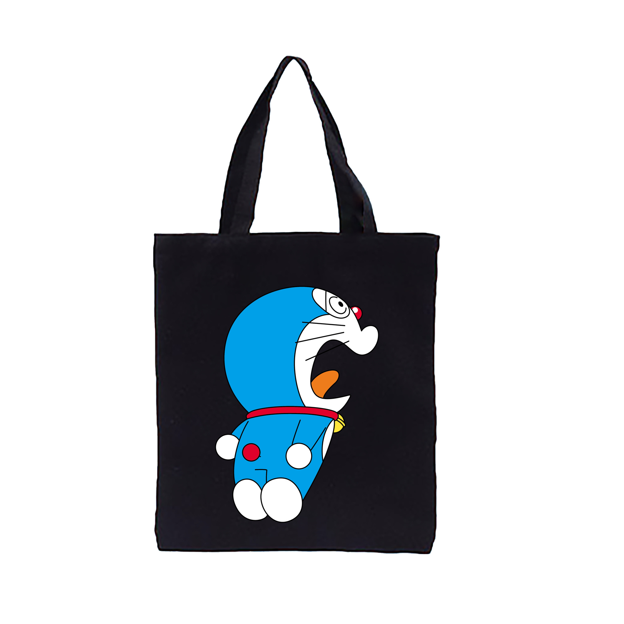 （画像用） ドラえもん Doraemon 縦型キャンバス生地手提げバッグ　トートバッグ