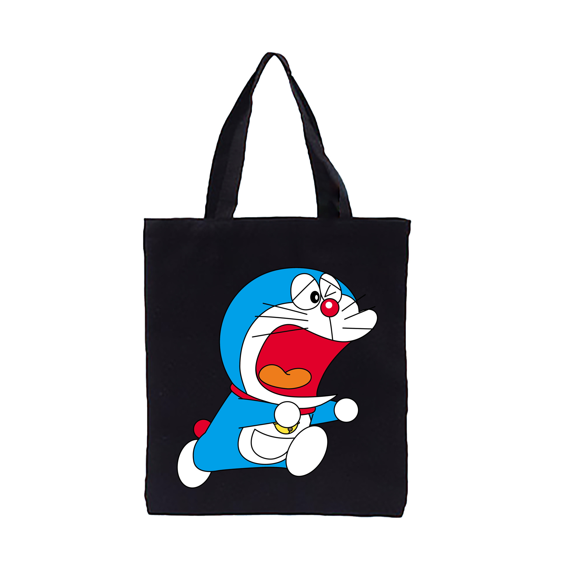 （画像用） ドラえもん Doraemon 縦型キャンバス生地手提げバッグ　トートバッグ