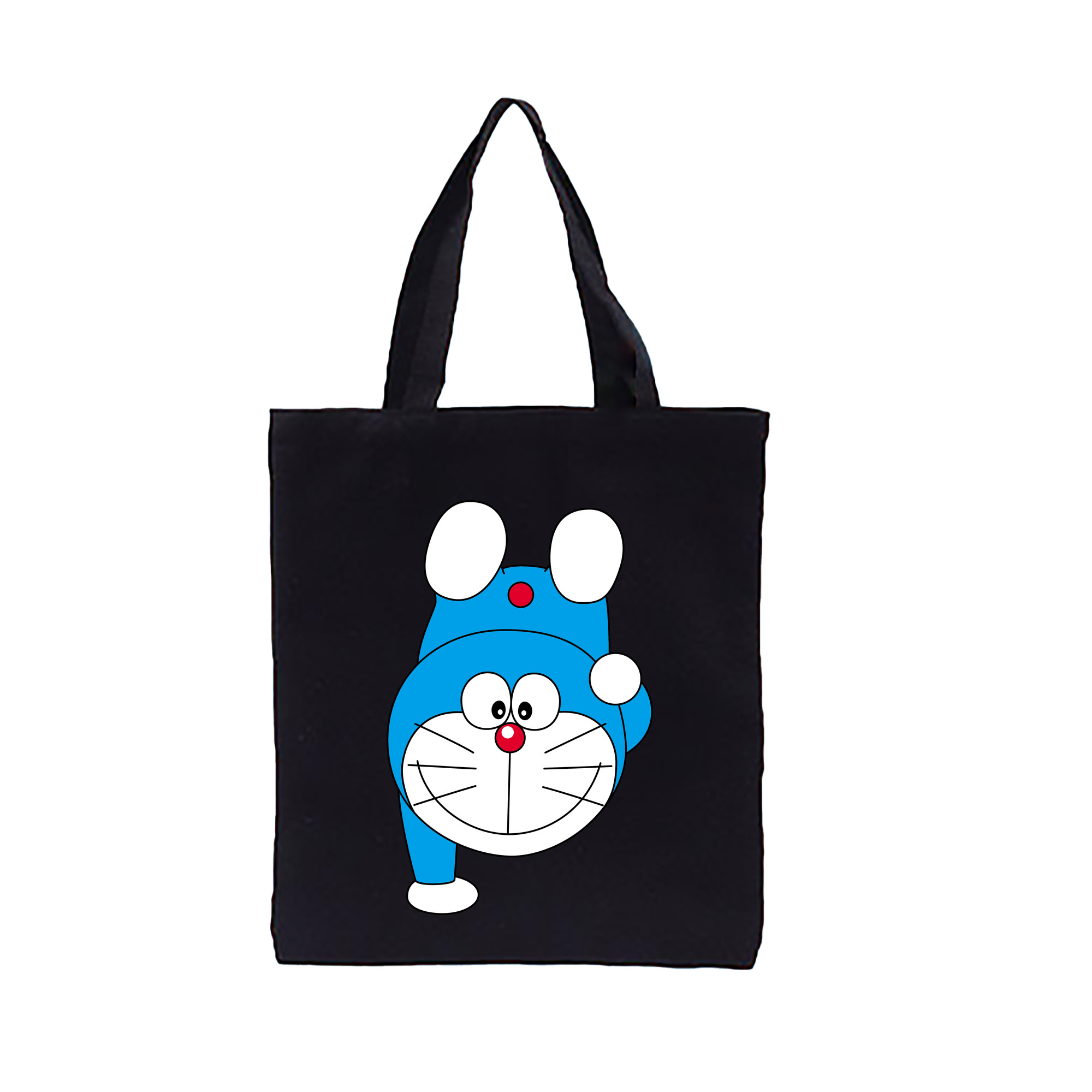 （画像用） ドラえもん Doraemon 縦型キャンバス生地手提げバッグ　トートバッグ