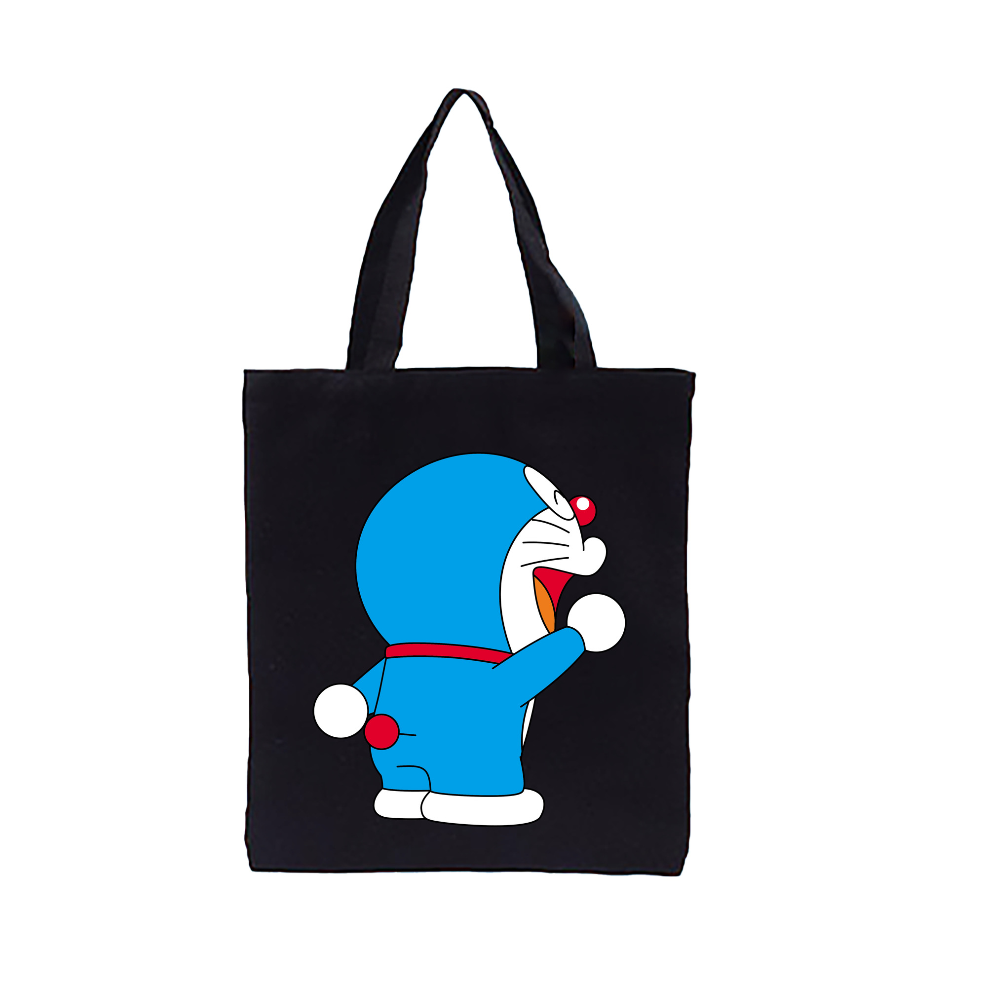 （画像用） ドラえもん Doraemon 縦型キャンバス生地手提げバッグ　トートバッグ