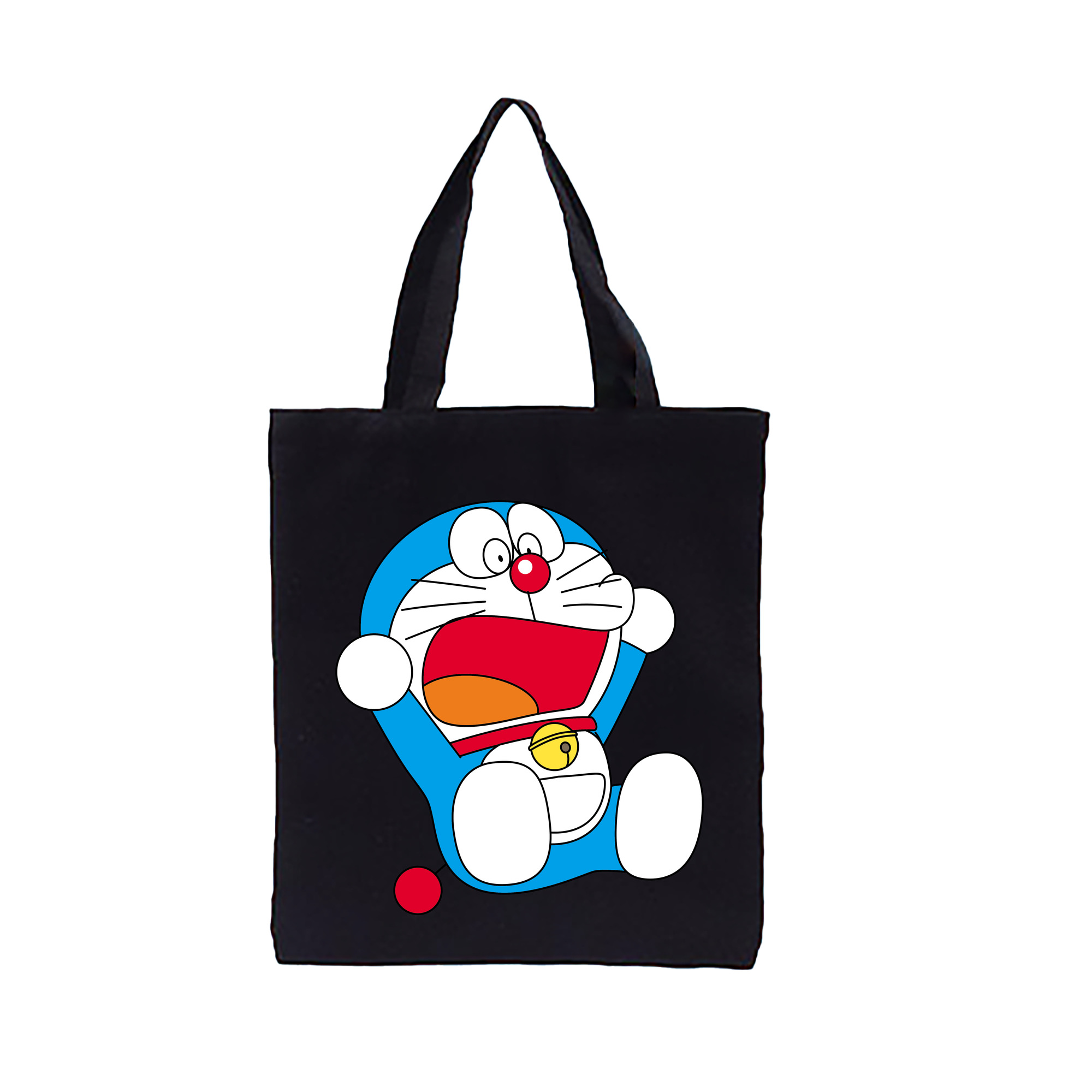 （画像用） ドラえもん Doraemon 縦型キャンバス生地手提げバッグ　トートバッグ