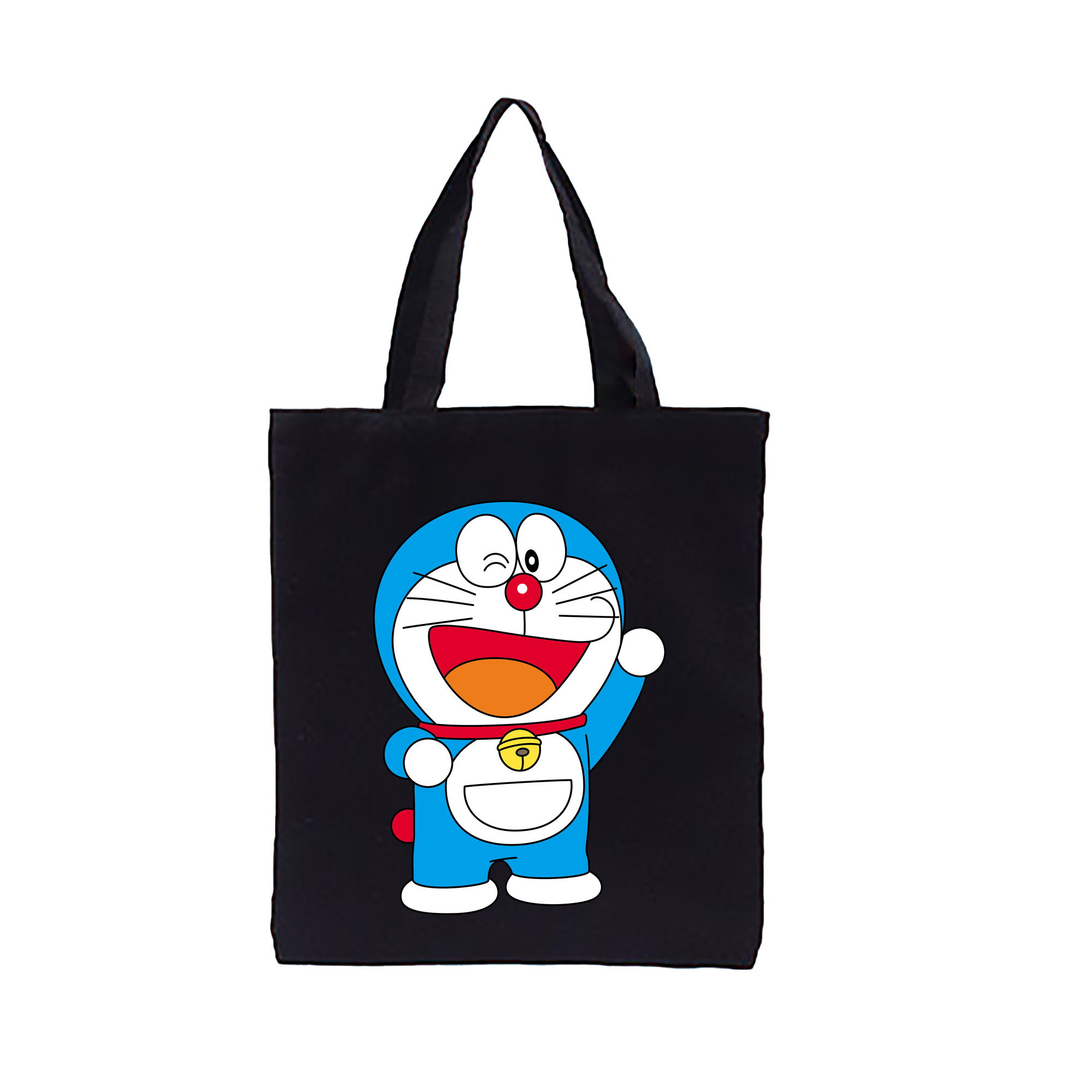 （画像用） ドラえもん Doraemon 縦型キャンバス生地手提げバッグ　トートバッグ