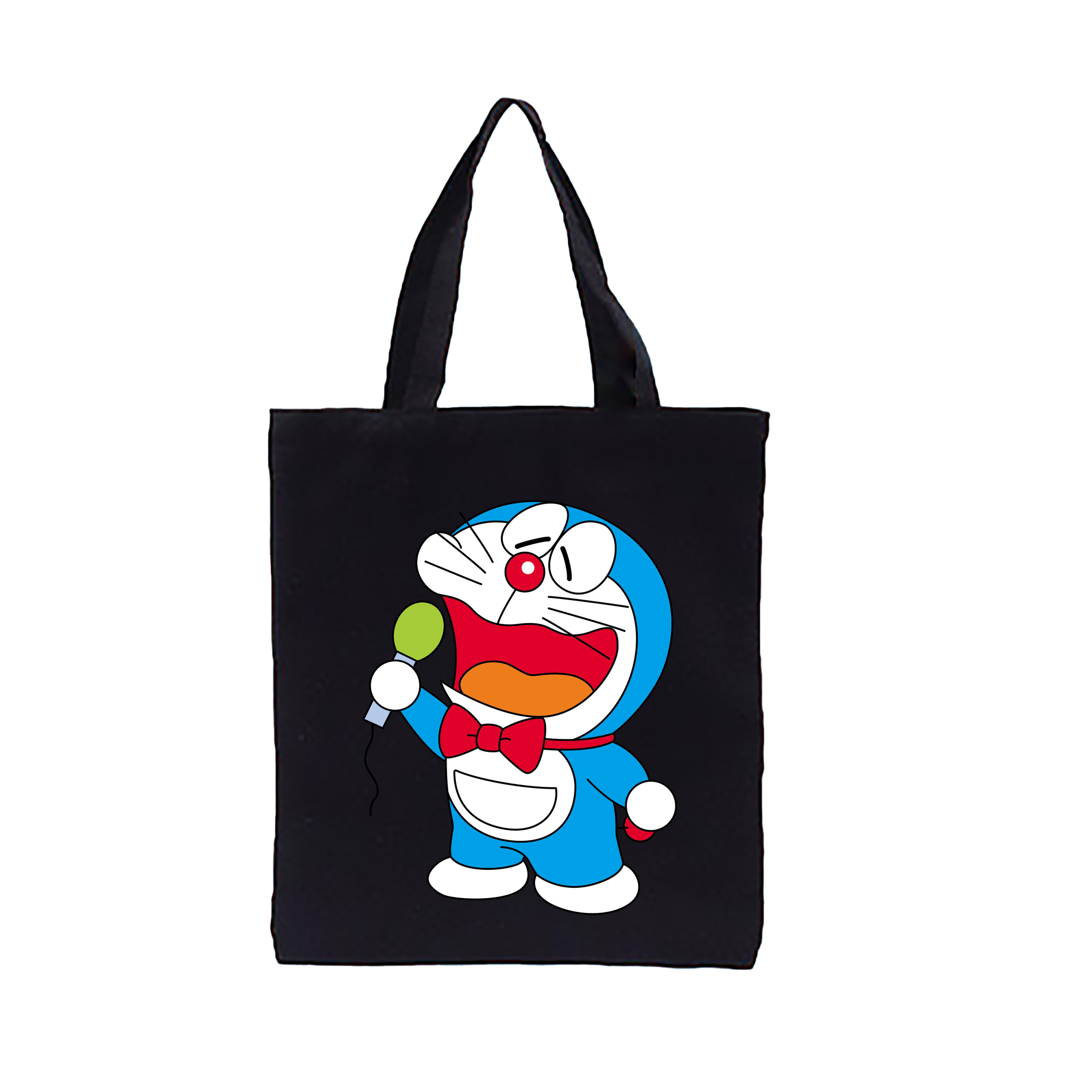 （画像用） ドラえもん Doraemon 縦型キャンバス生地手提げバッグ　トートバッグ