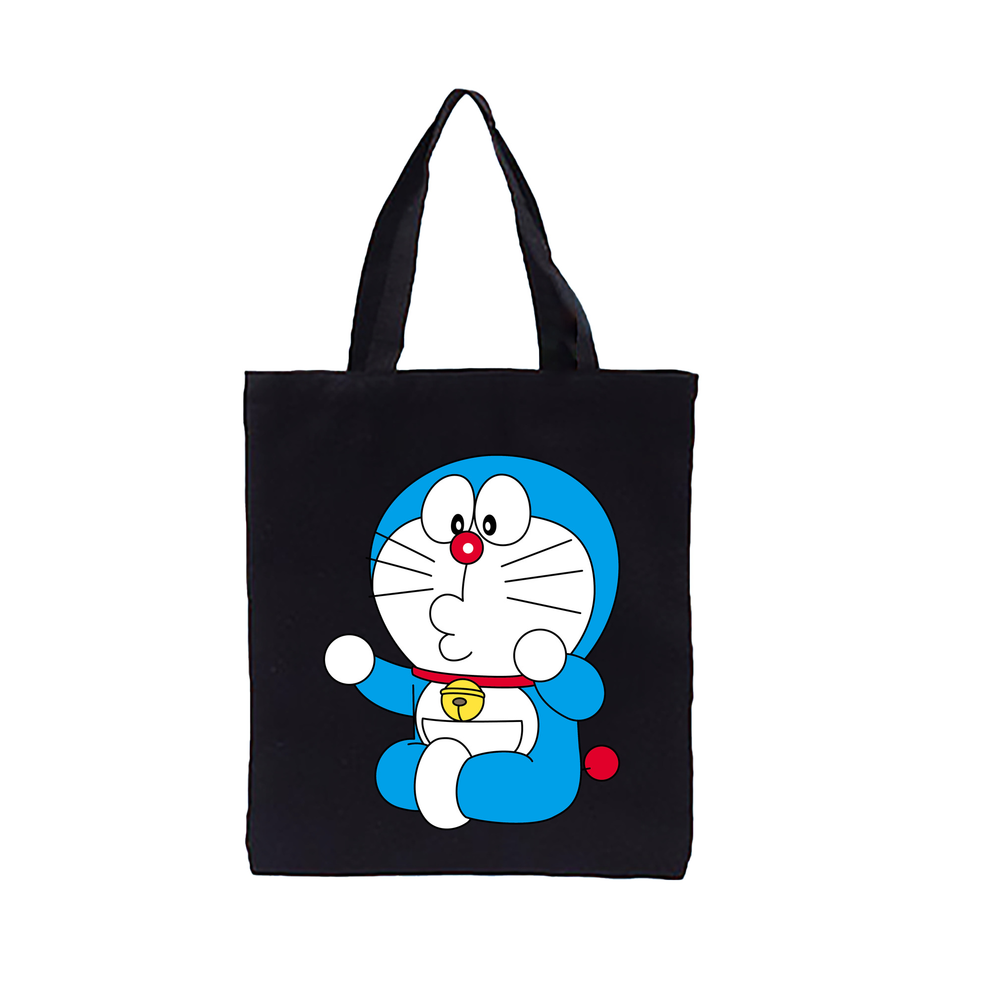 （画像用） ドラえもん Doraemon 縦型キャンバス生地手提げバッグ　トートバッグ