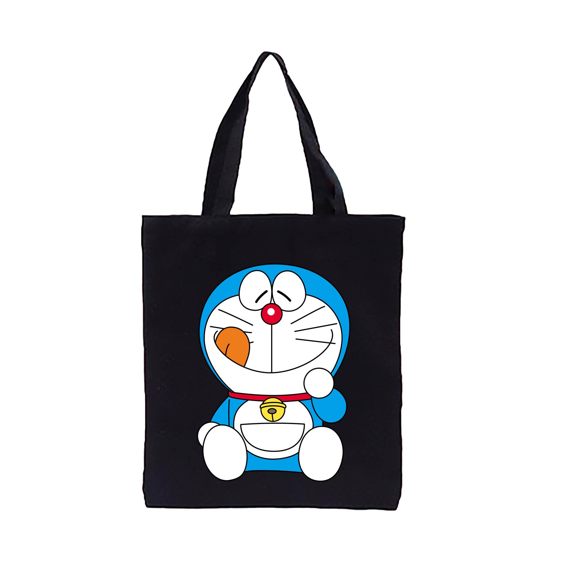 （画像用） ドラえもん Doraemon 縦型キャンバス生地手提げバッグ　トートバッグ