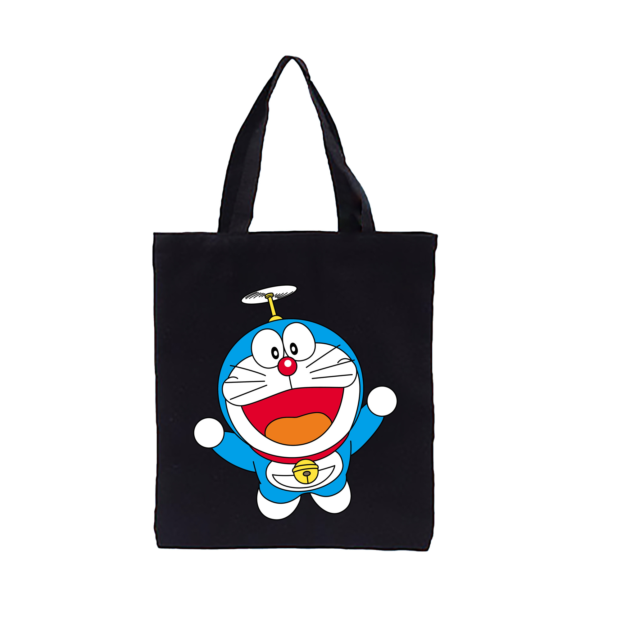 （画像用） ドラえもん Doraemon 縦型キャンバス生地手提げバッグ　トートバッグ
