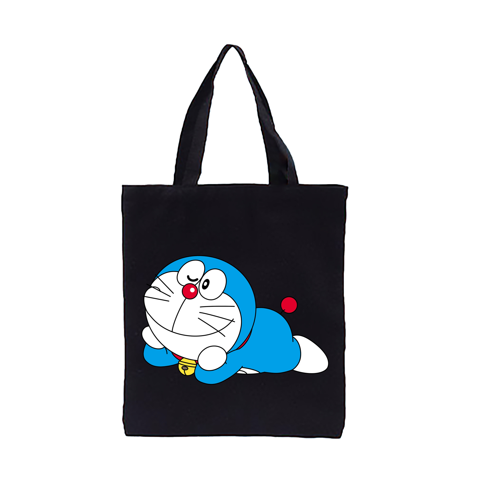 （画像用） ドラえもん Doraemon 縦型キャンバス生地手提げバッグ　トートバッグ