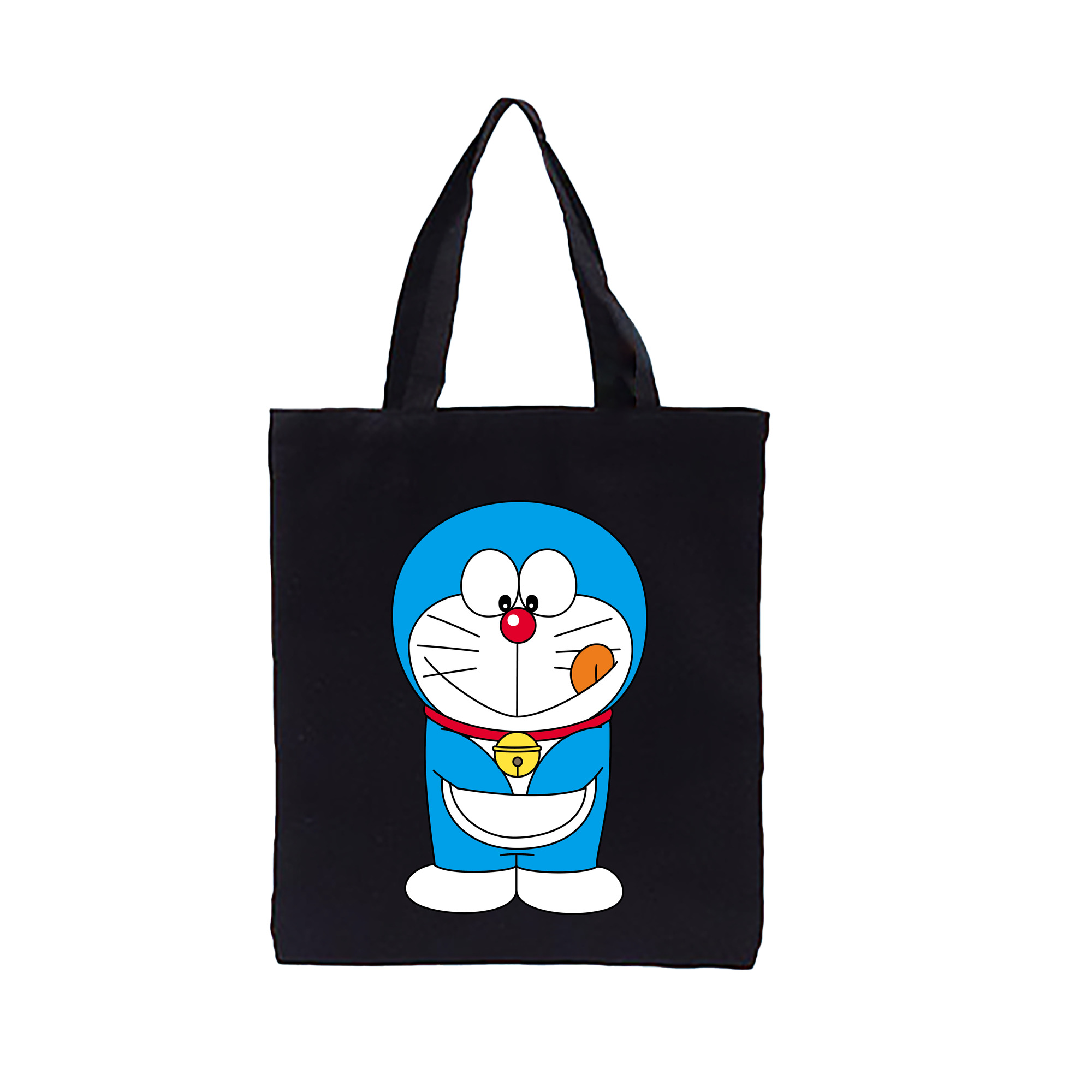 （画像用） ドラえもん Doraemon 縦型キャンバス生地手提げバッグ　トートバッグ
