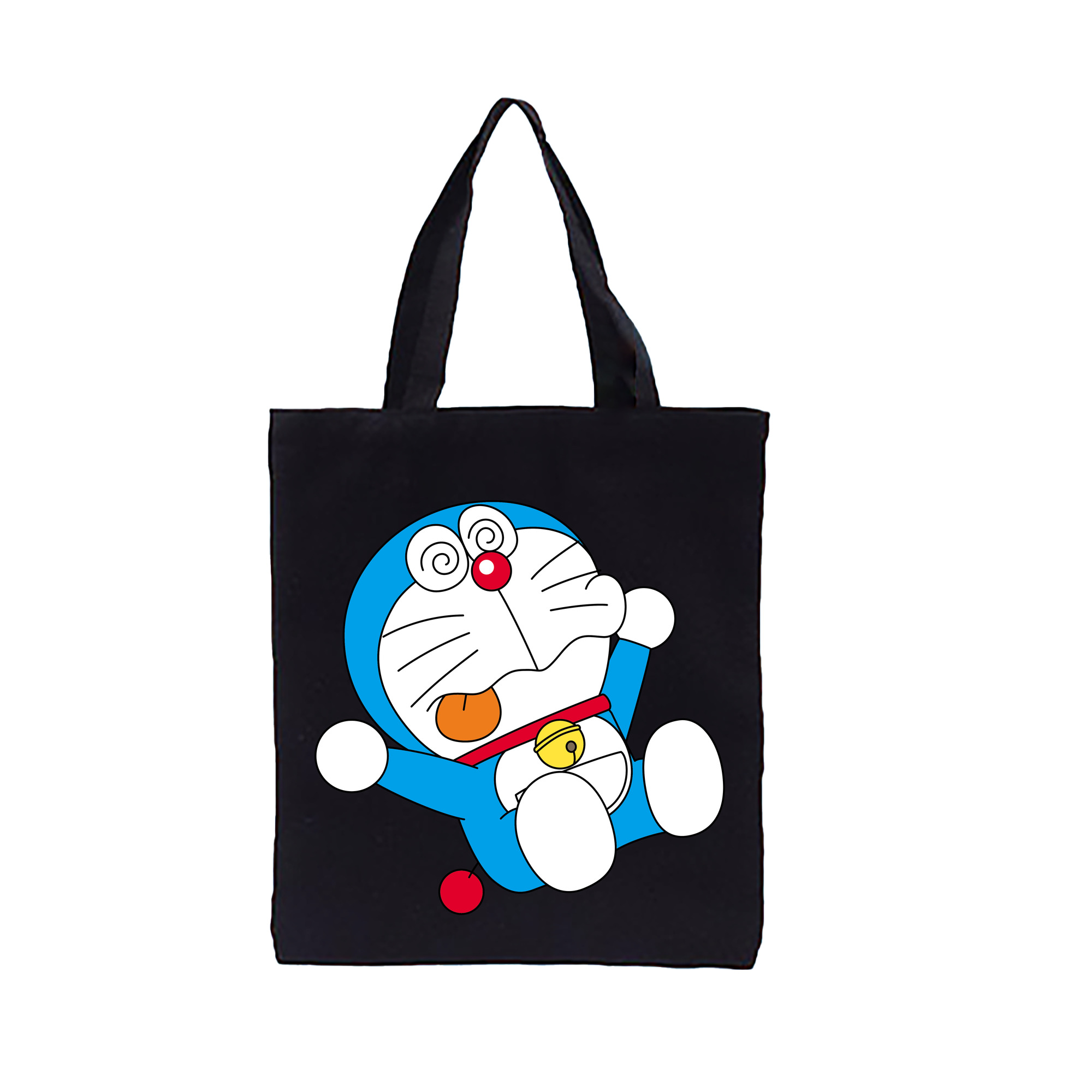 （画像用） ドラえもん Doraemon 縦型キャンバス生地手提げバッグ　トートバッグ