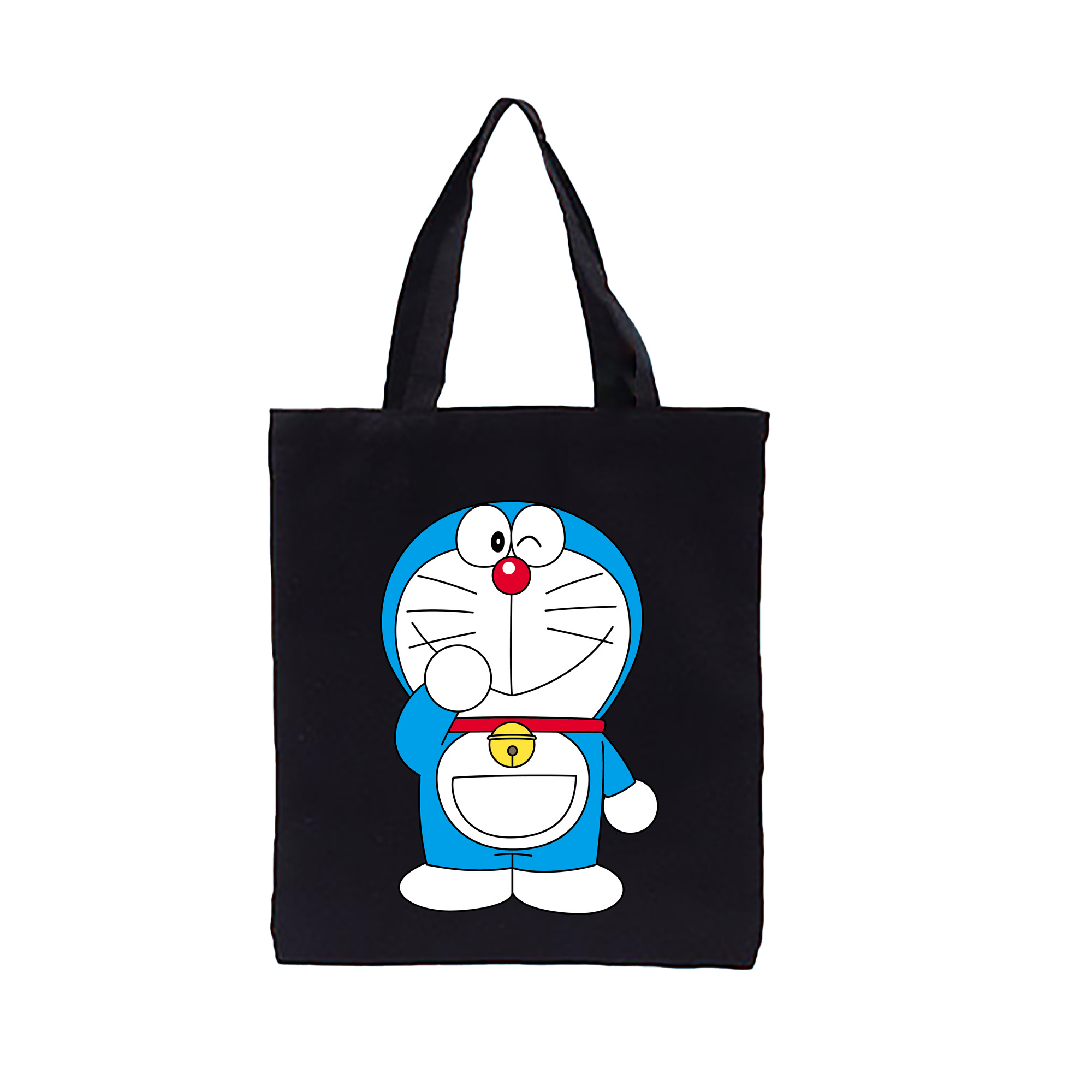 （画像用） ドラえもん Doraemon 縦型キャンバス生地手提げバッグ　トートバッグ