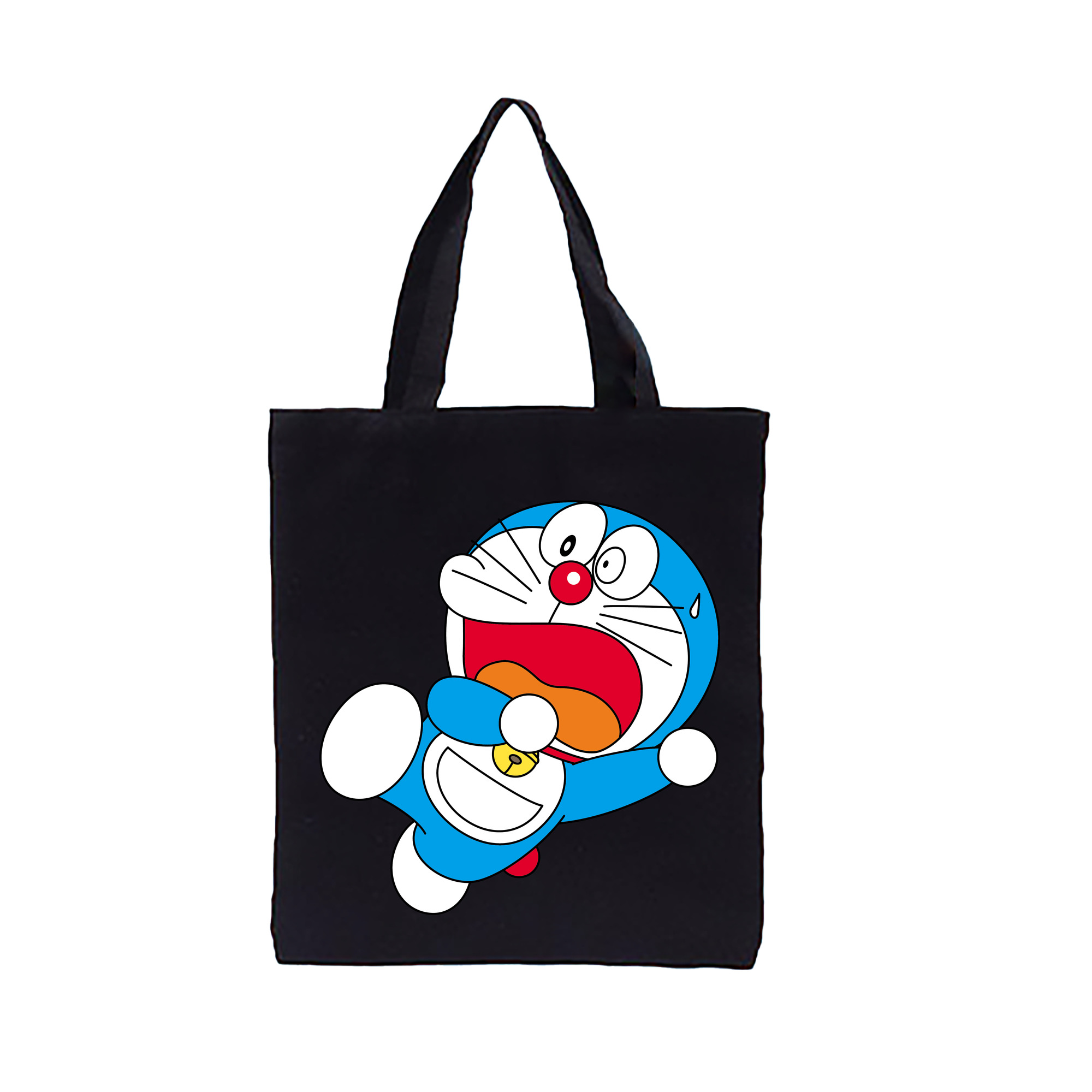 （画像用） ドラえもん Doraemon 縦型キャンバス生地手提げバッグ　トートバッグ