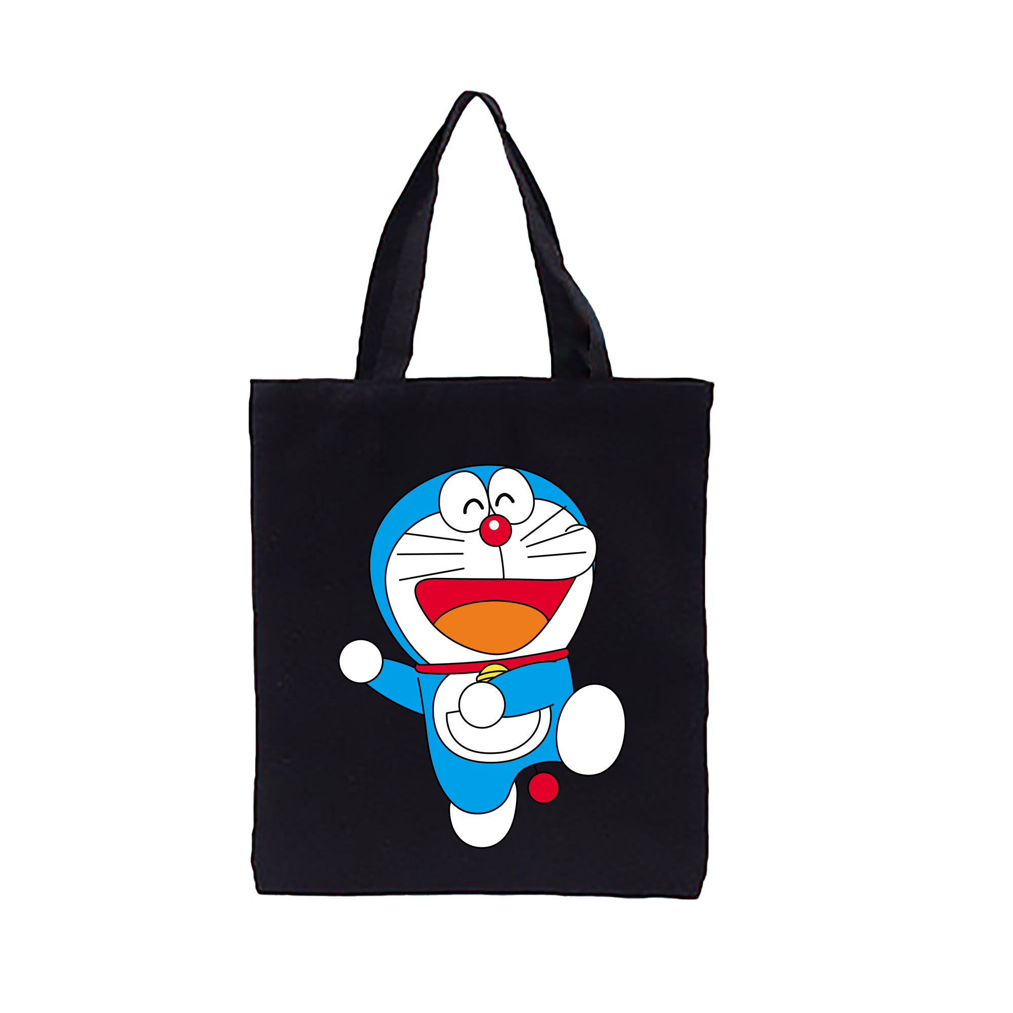 （画像用） ドラえもん Doraemon 縦型キャンバス生地手提げバッグ　トートバッグ