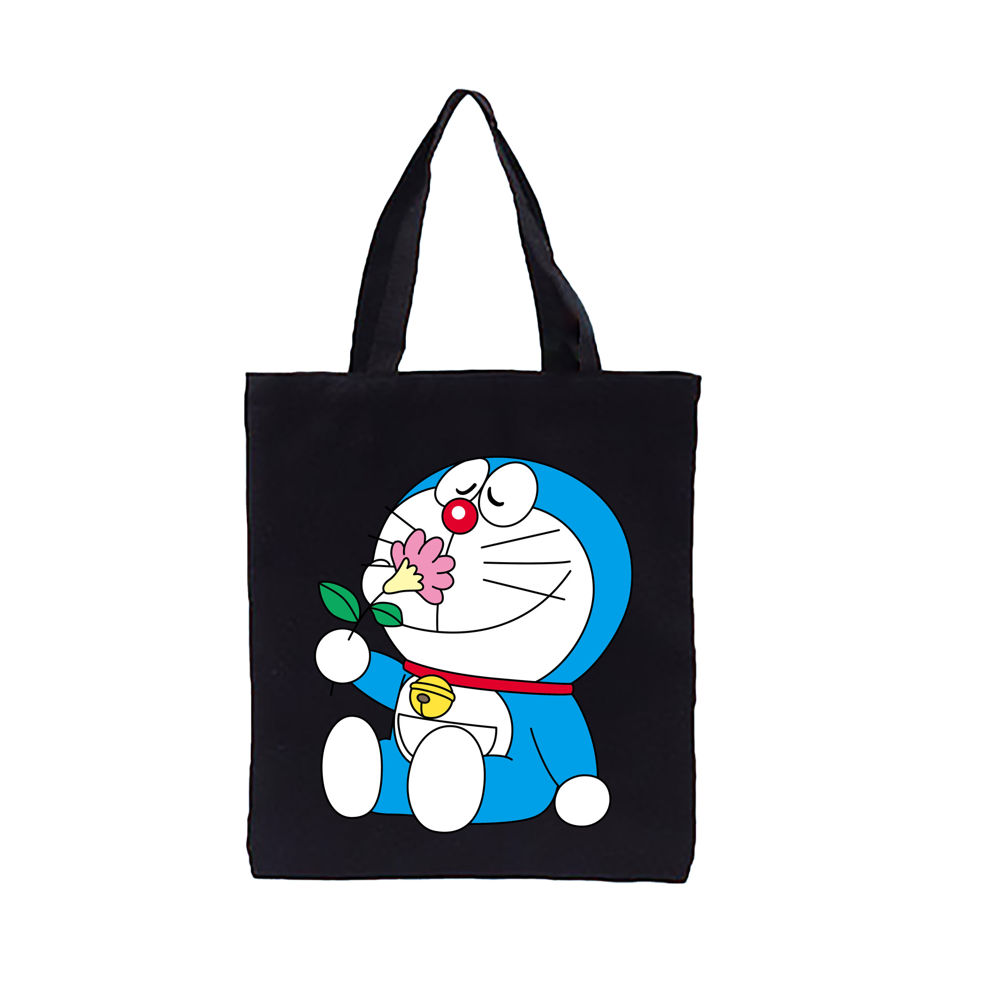 （画像用） ドラえもん Doraemon 縦型キャンバス生地手提げバッグ　トートバッグ