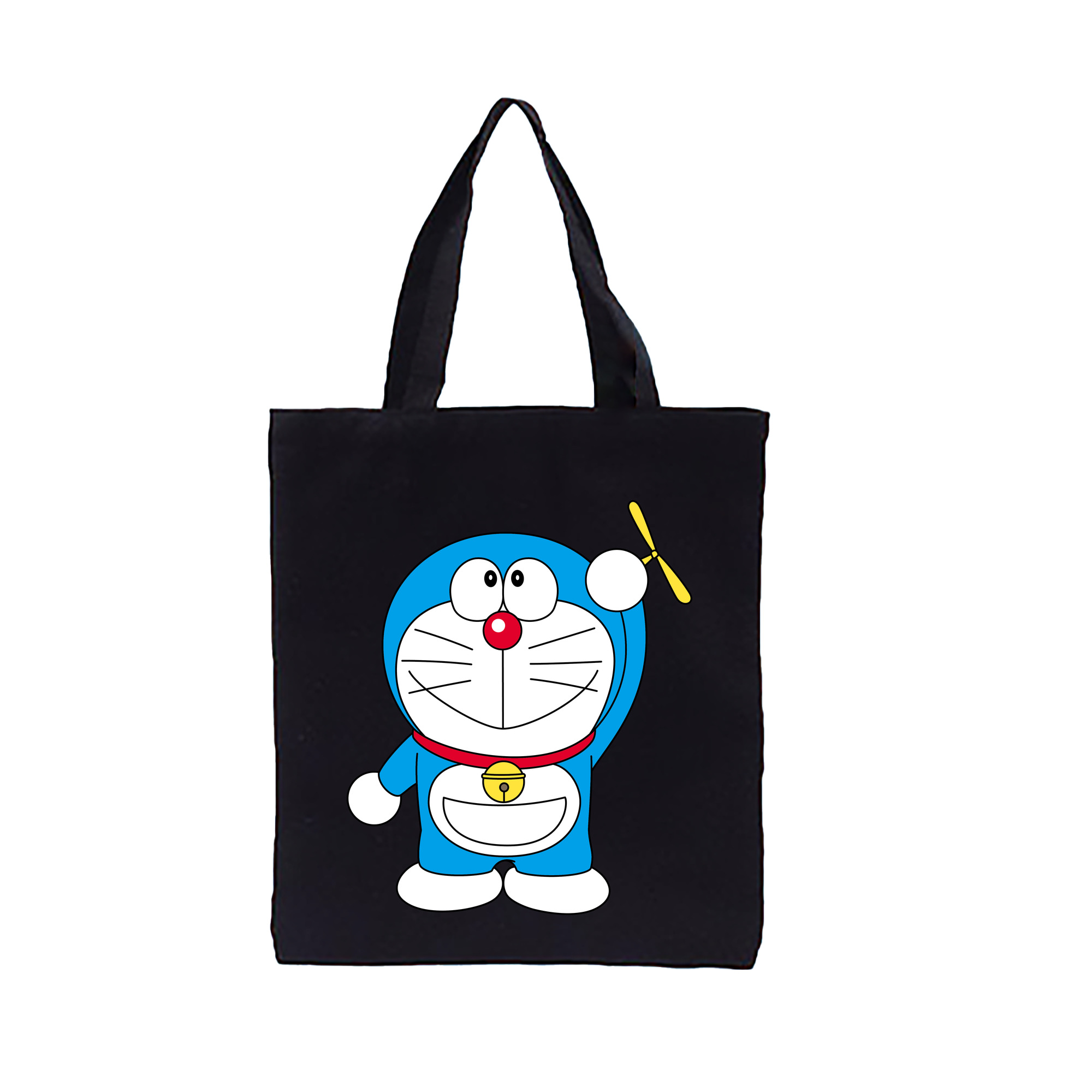 （画像用） ドラえもん Doraemon 縦型キャンバス生地手提げバッグ　トートバッグ